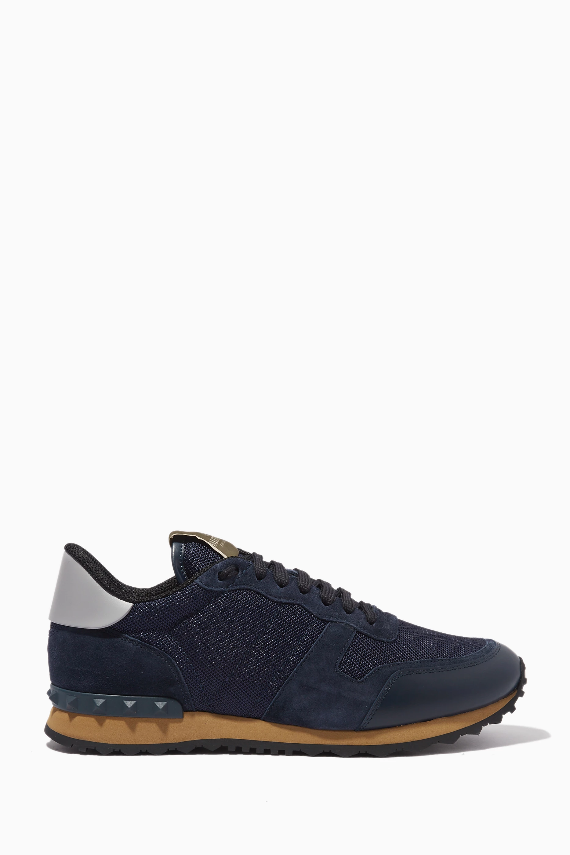 Buy Valentino Garavani Blue Valentino Garavani Rockrunner Sneakers