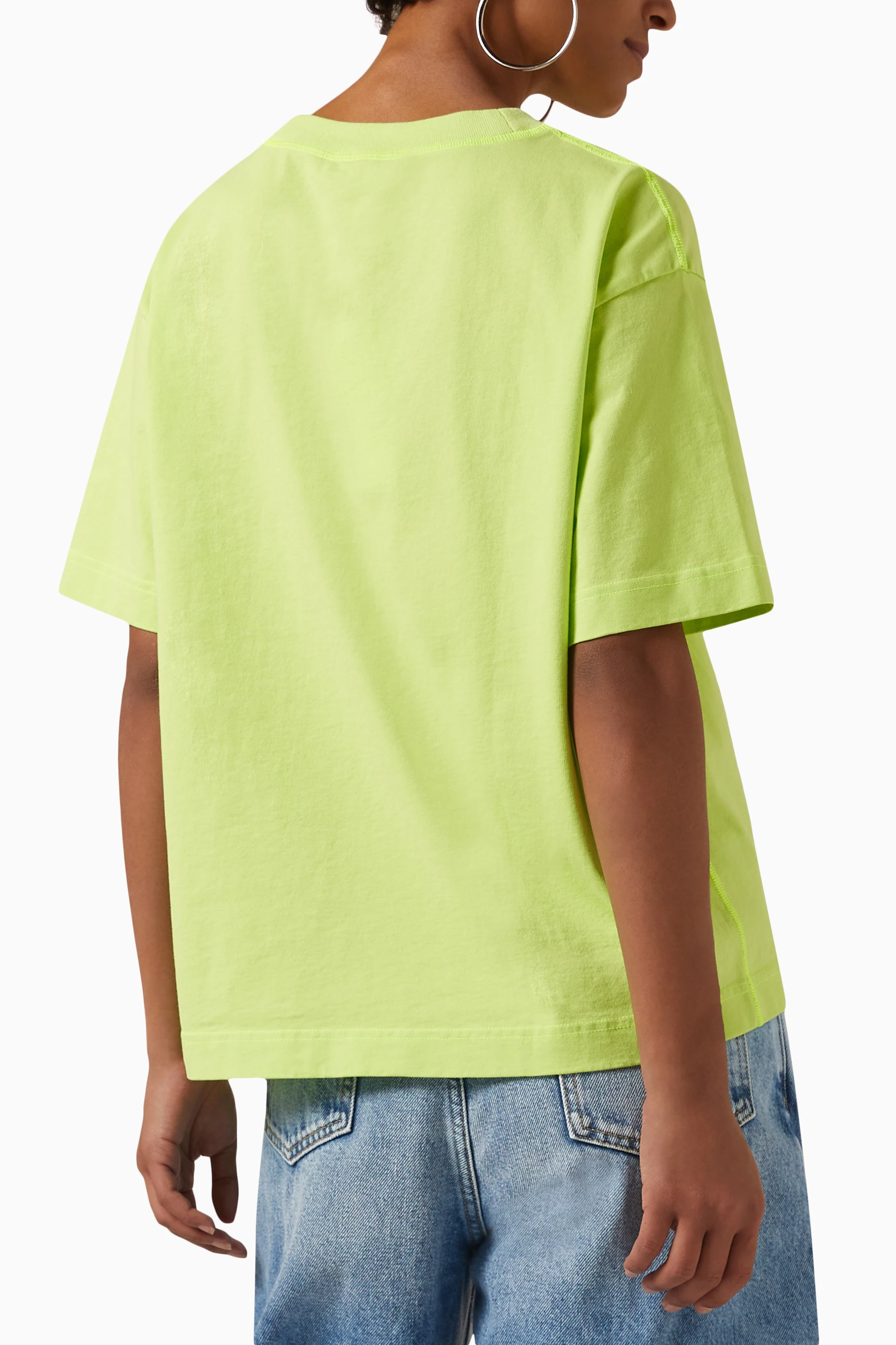 Acne studios t shirt hot sale green