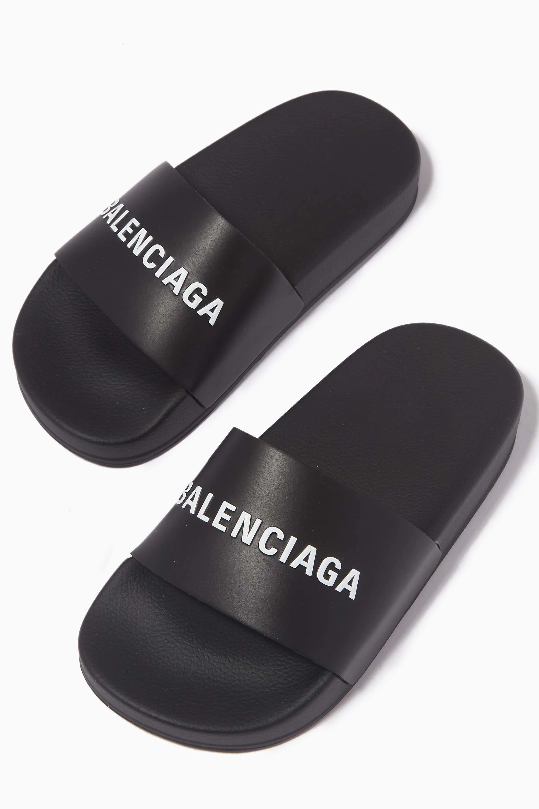 Balenciaga logo slides deals