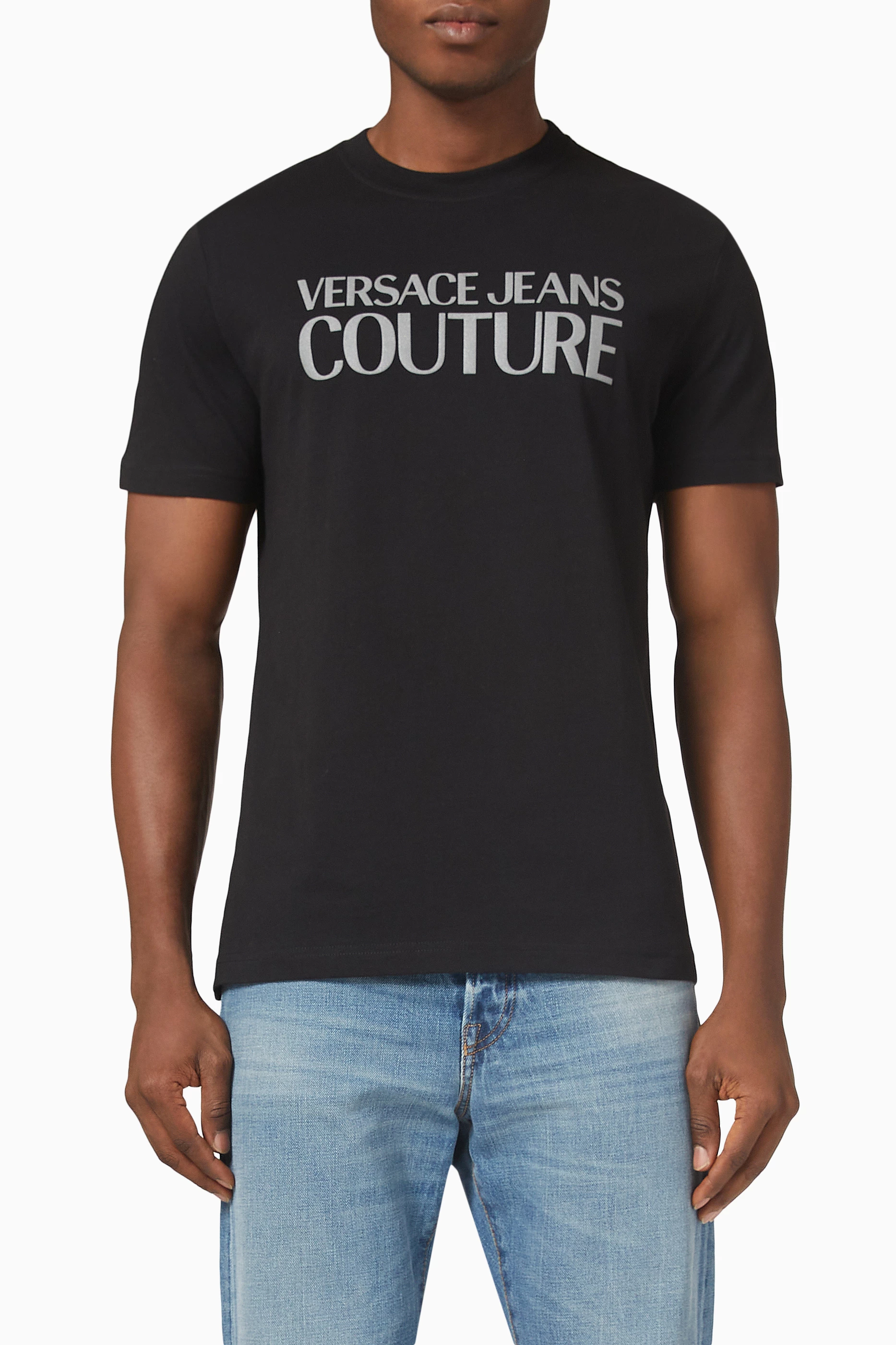 Versace jeans hotsell logo t shirt