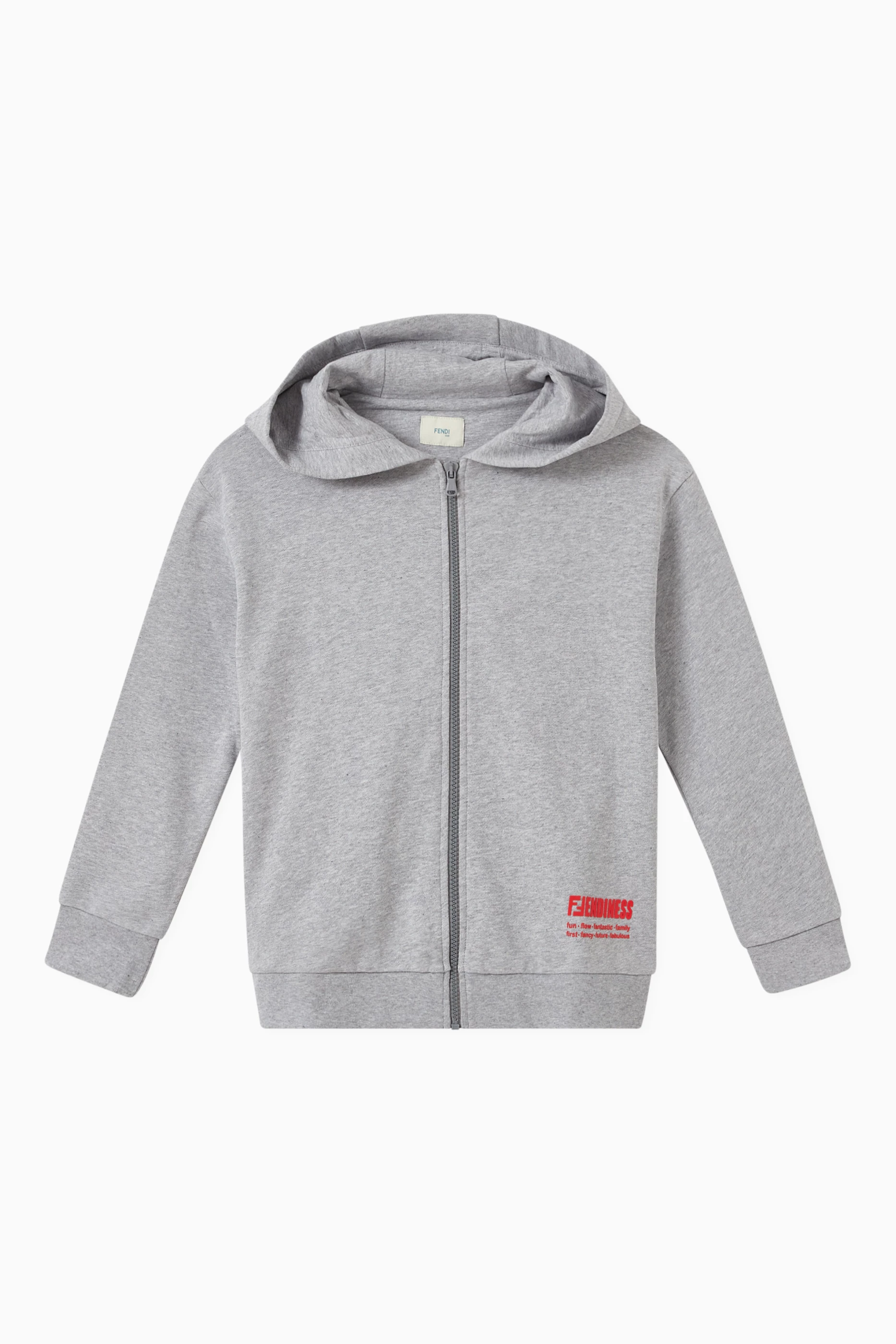 Fendi hoodie grey new arrivals