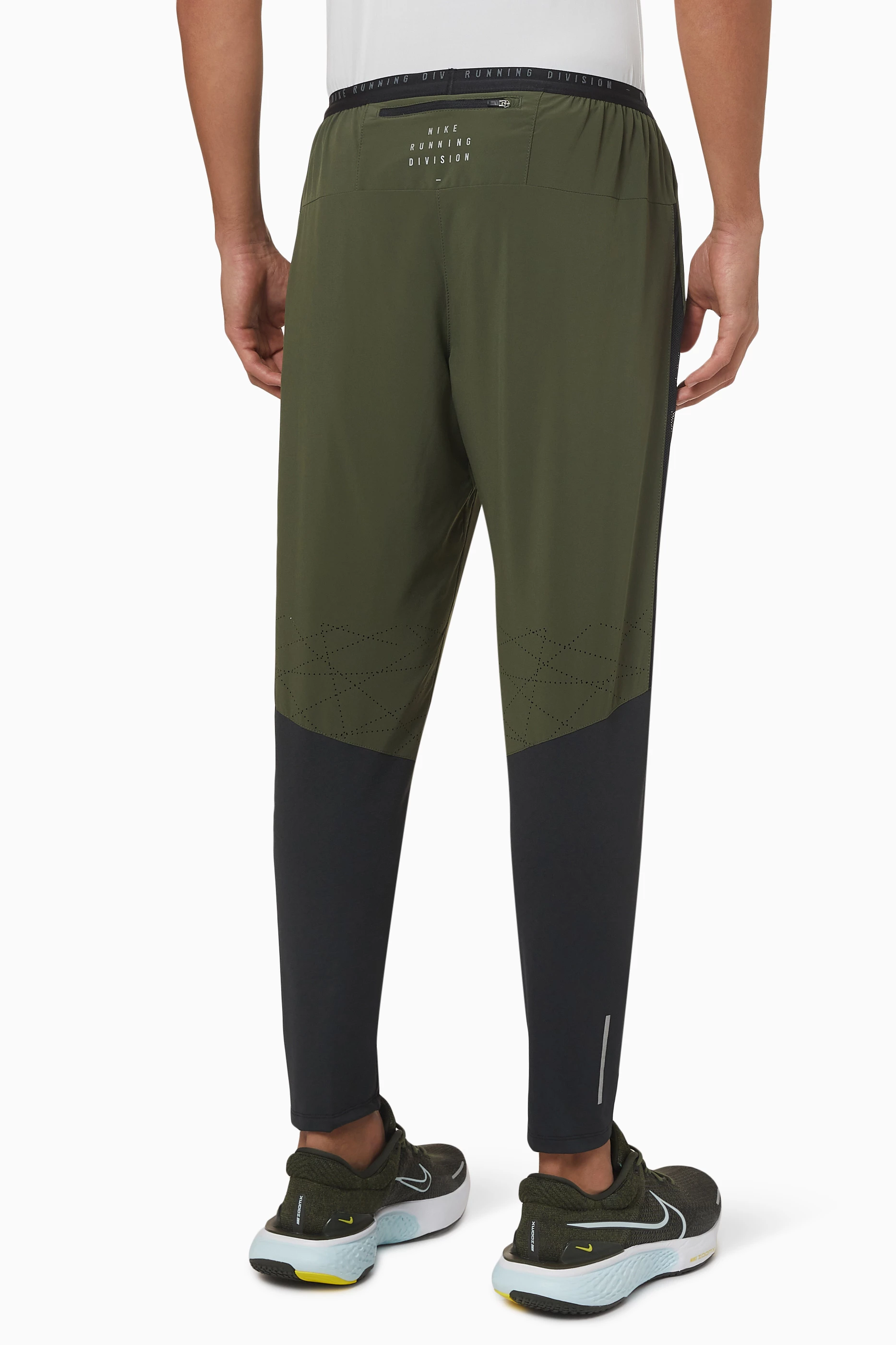 Buy Nike Running Green Dri FIT Run Division Phenom Running Pants