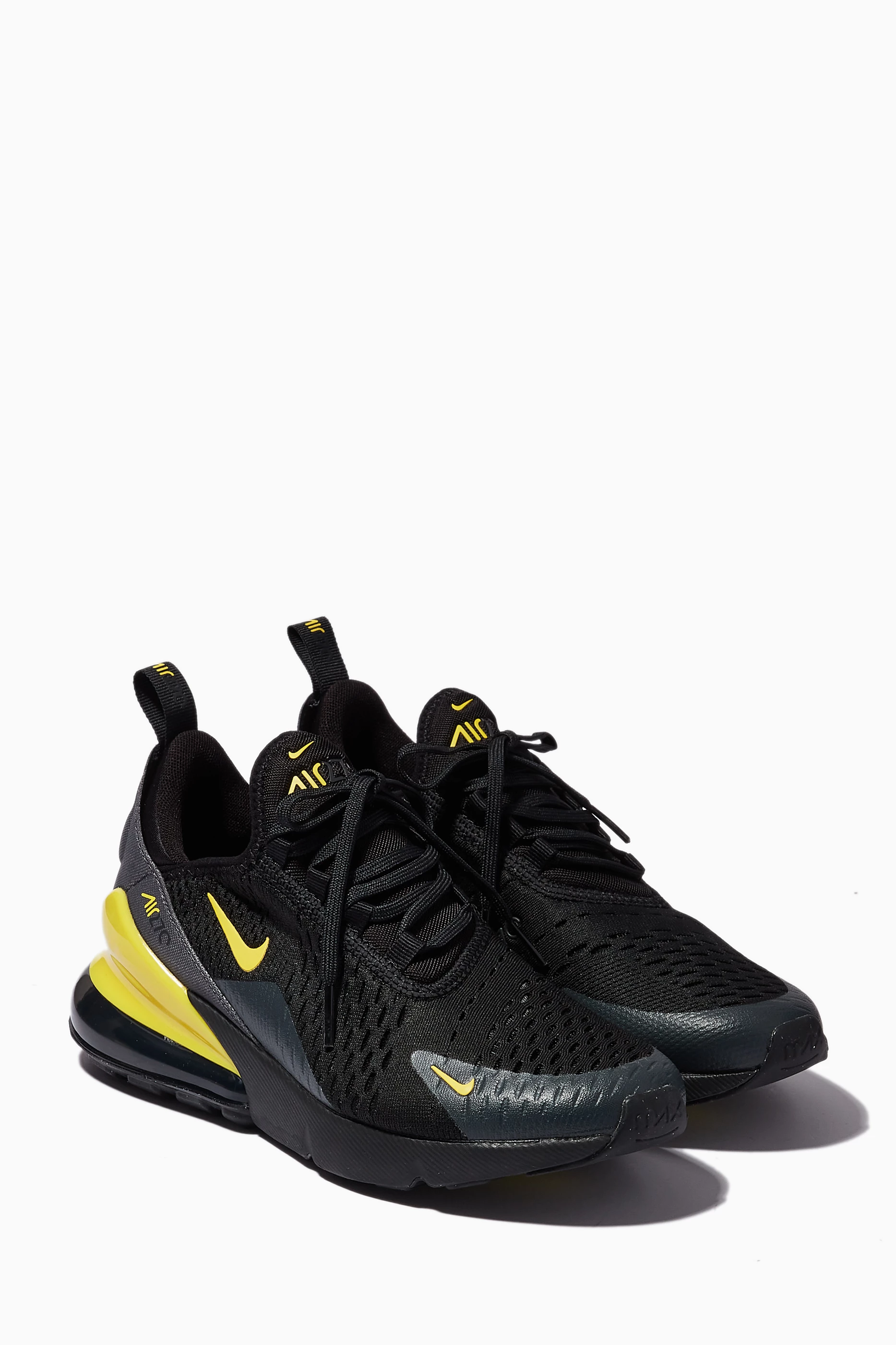 Nike air max black with gold tick hotsell