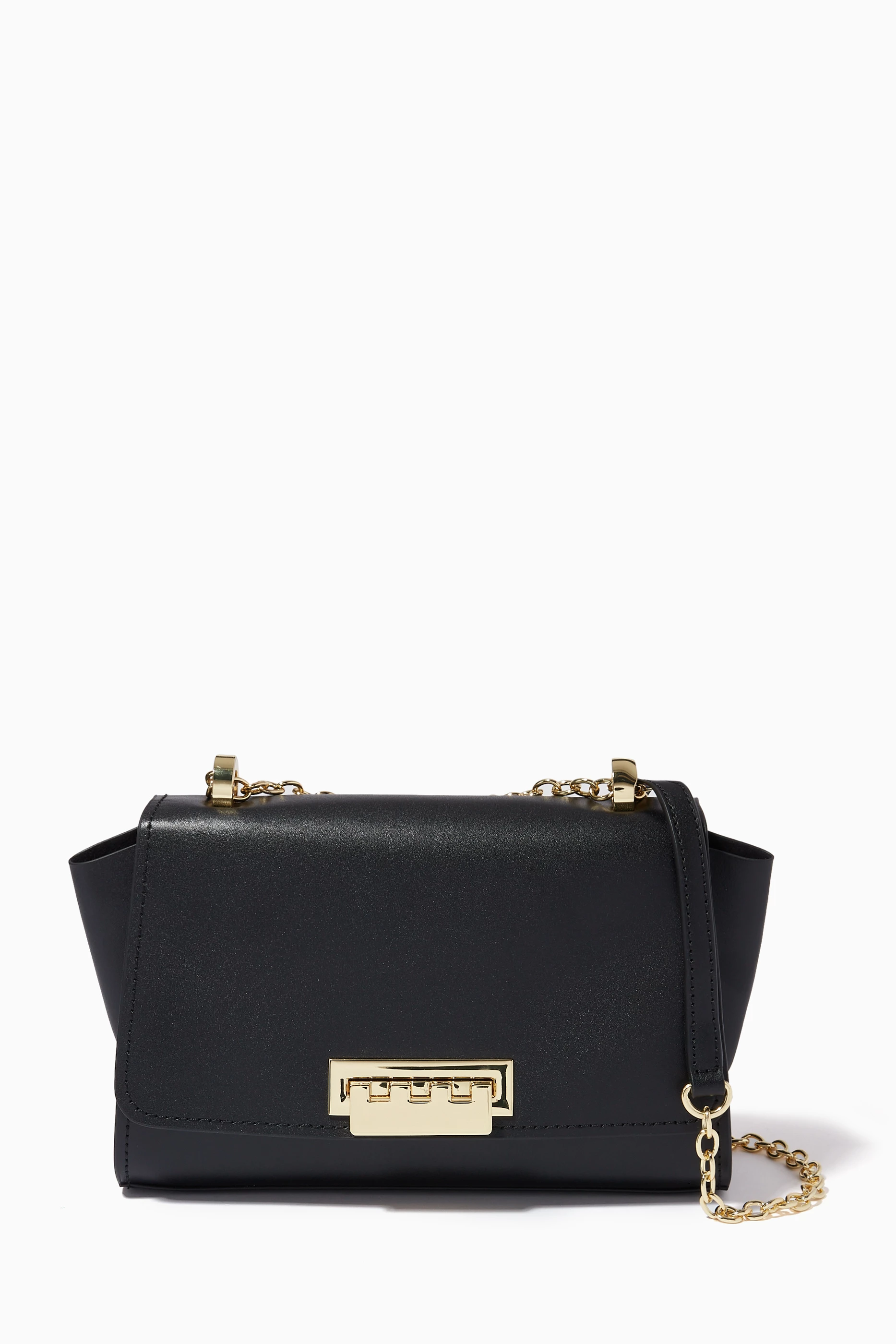 Buy ZAC Zac Posen Black Eartha Mini Crossbody Bag in Leather for