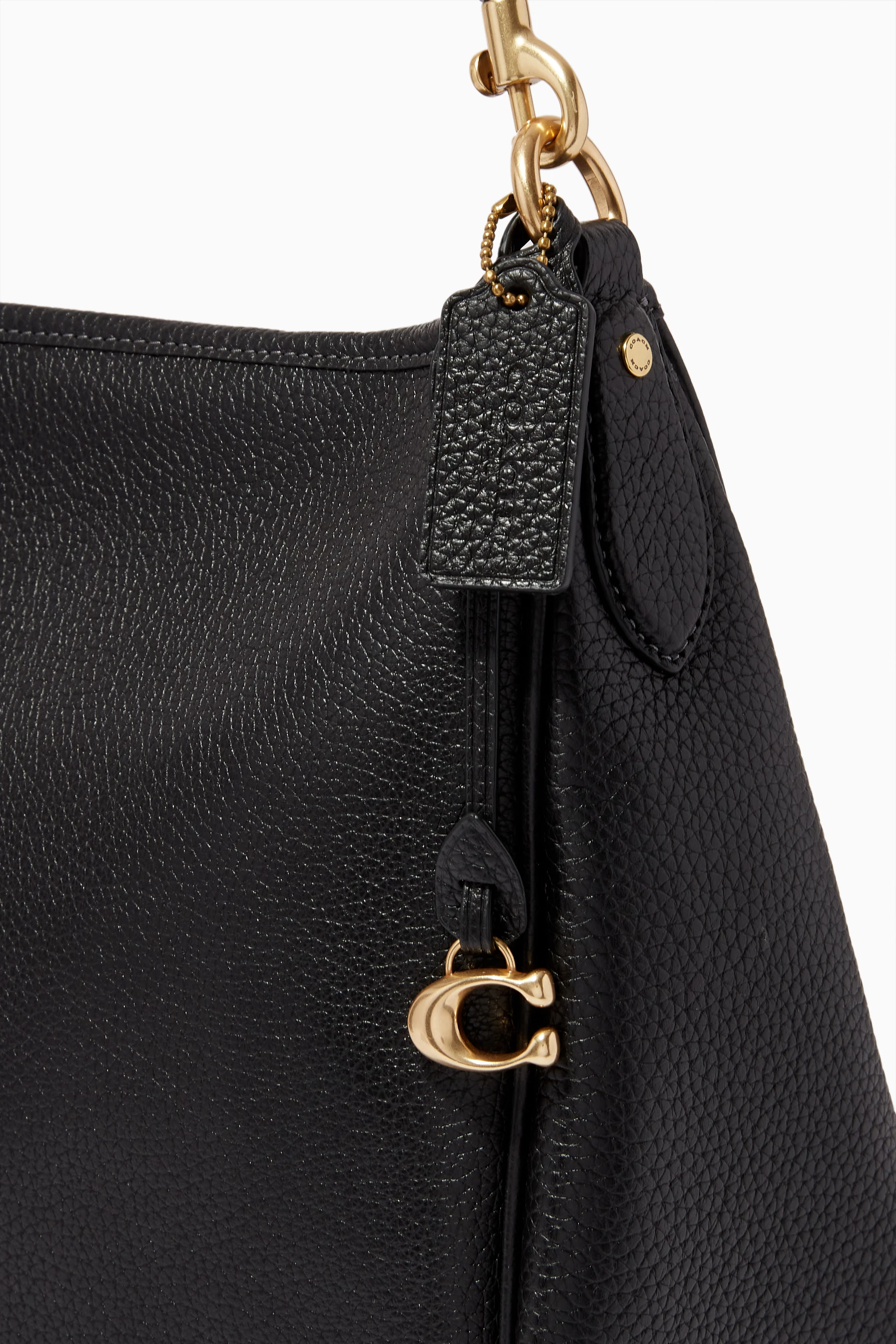 Coach clarkson on sale leather hobo bag
