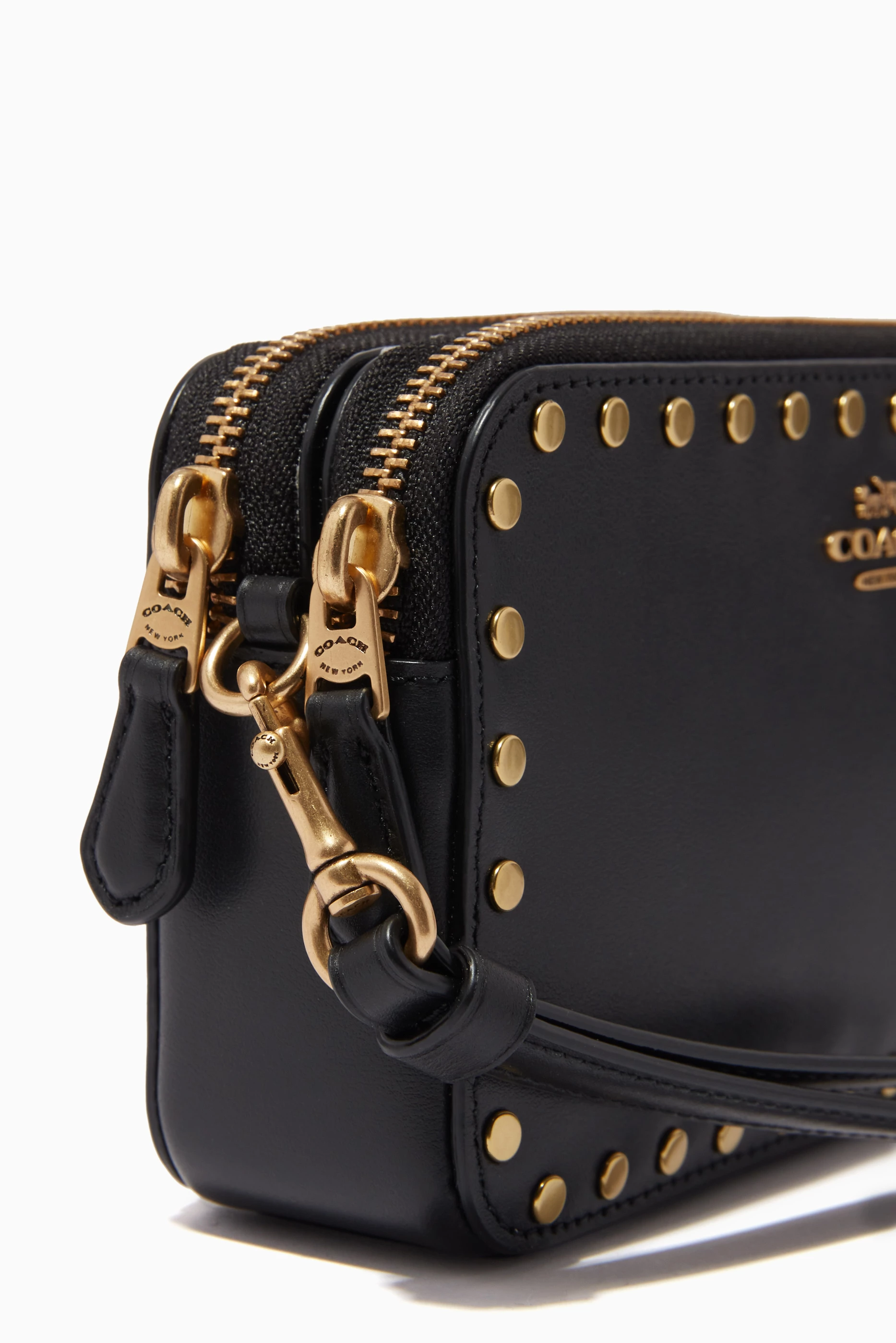 Coach sadie crossbody clutch with 2025 rivets