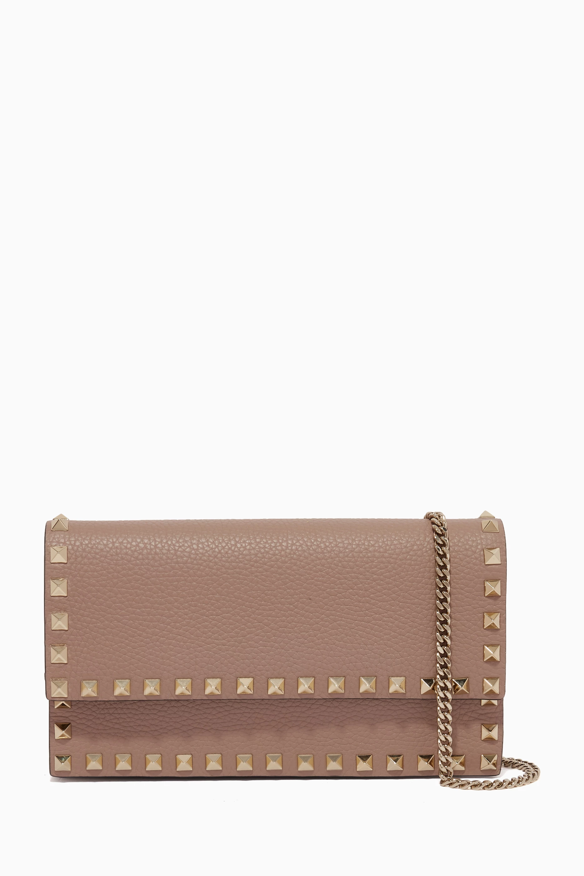 Valentino rockstud clearance wallet on chain