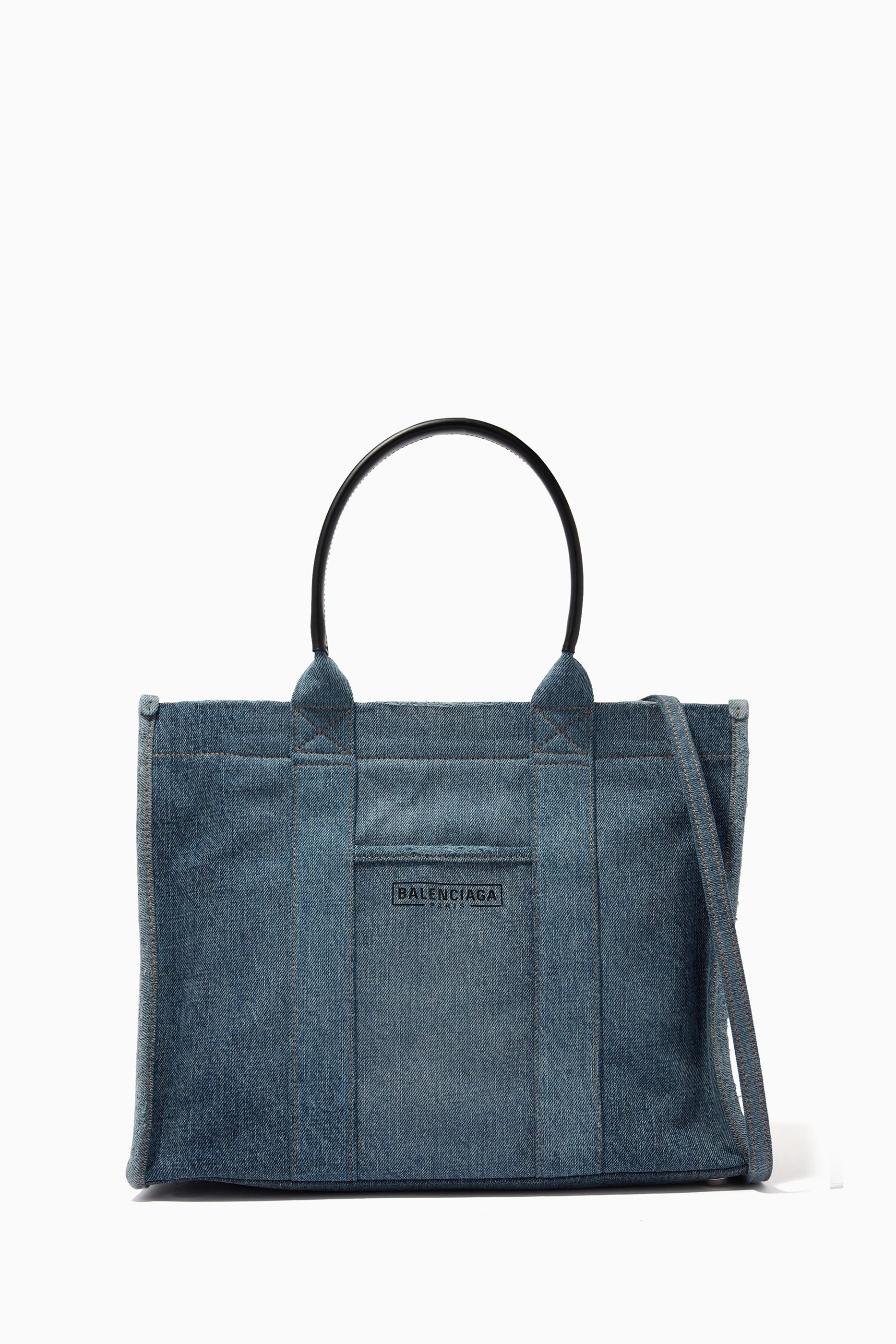 Balenciaga blue cheap tote bag
