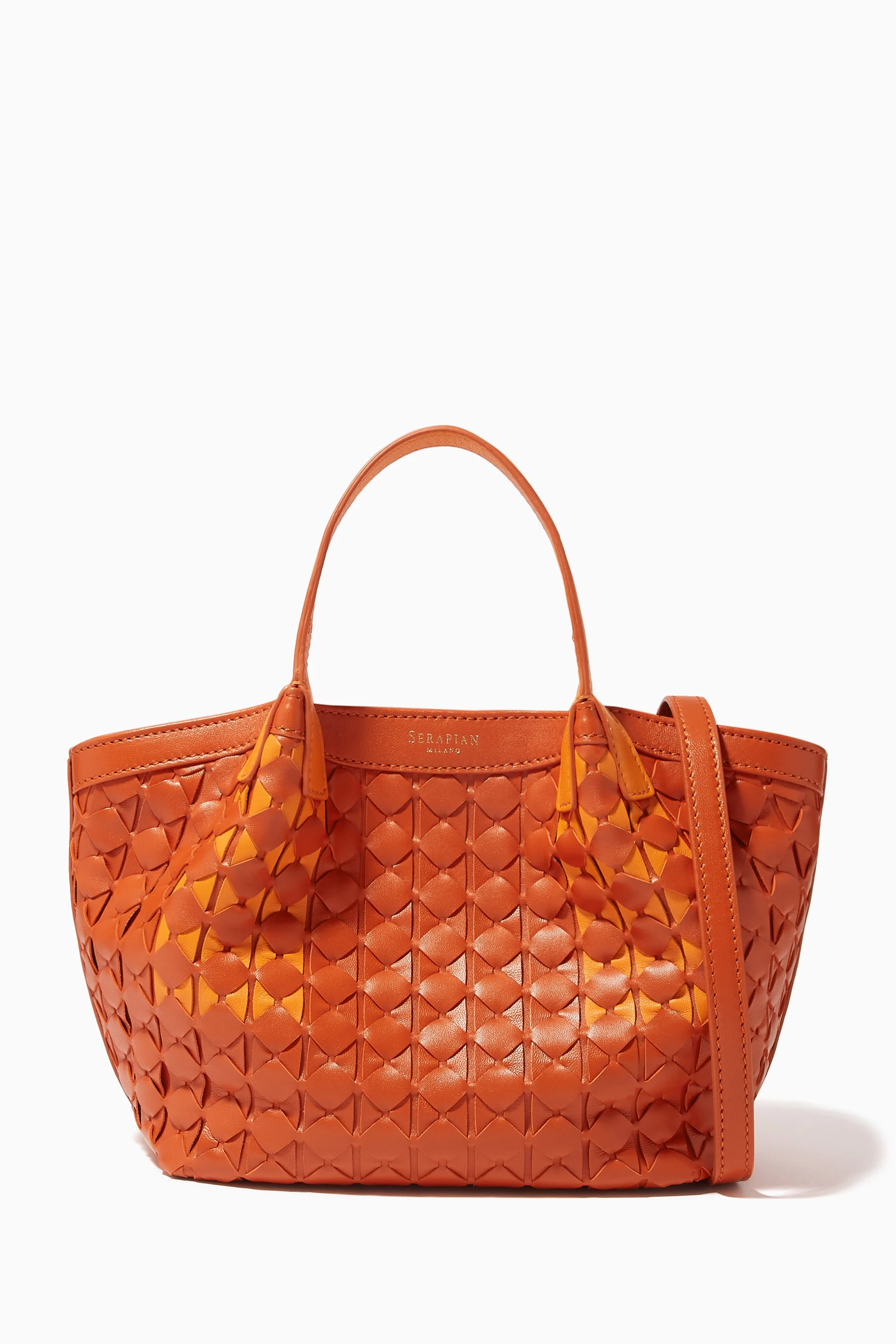 Orange color hot sale bag