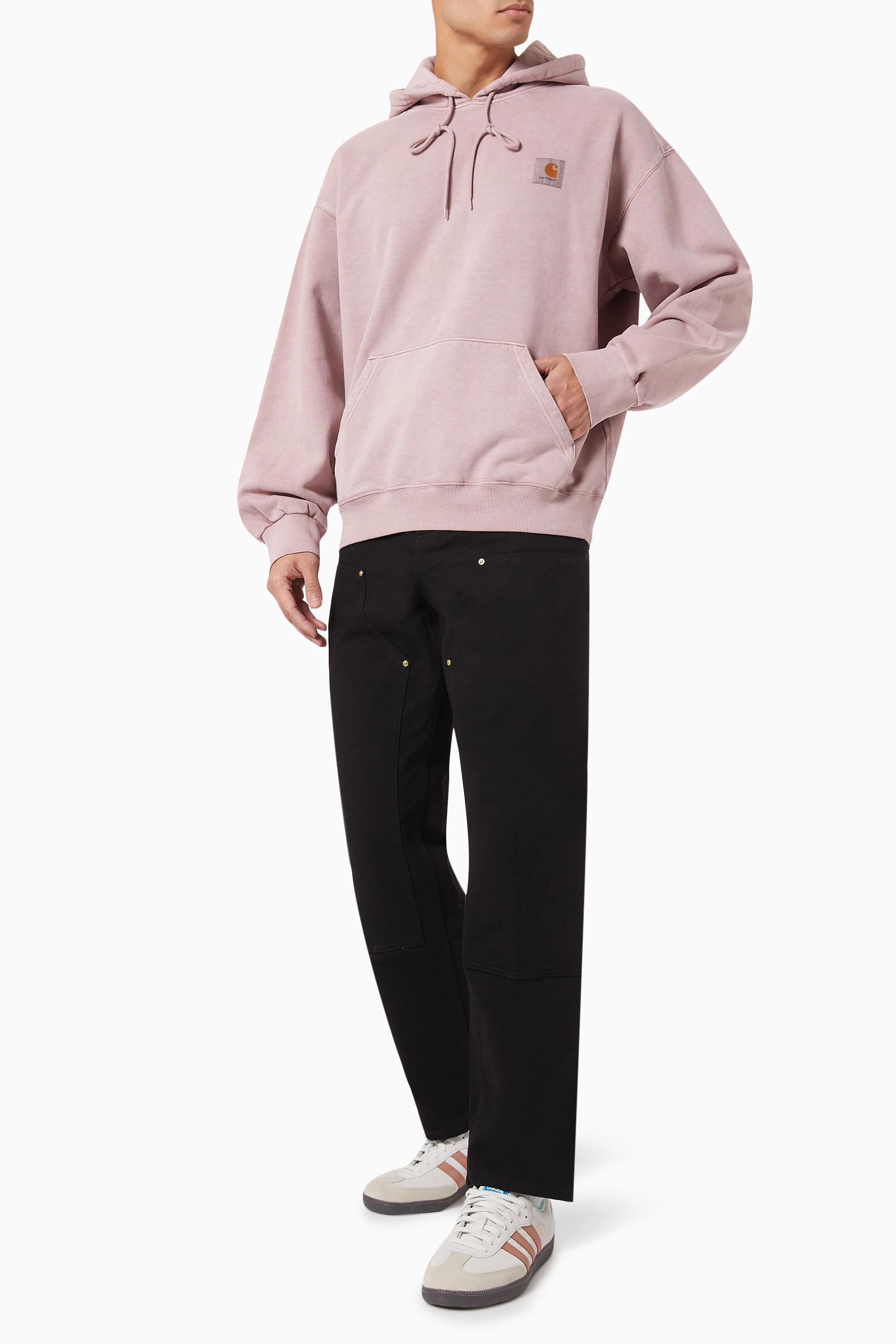 Buy Carhartt WIP Pink Hoodie in Cotton for Men in UAE Ounass