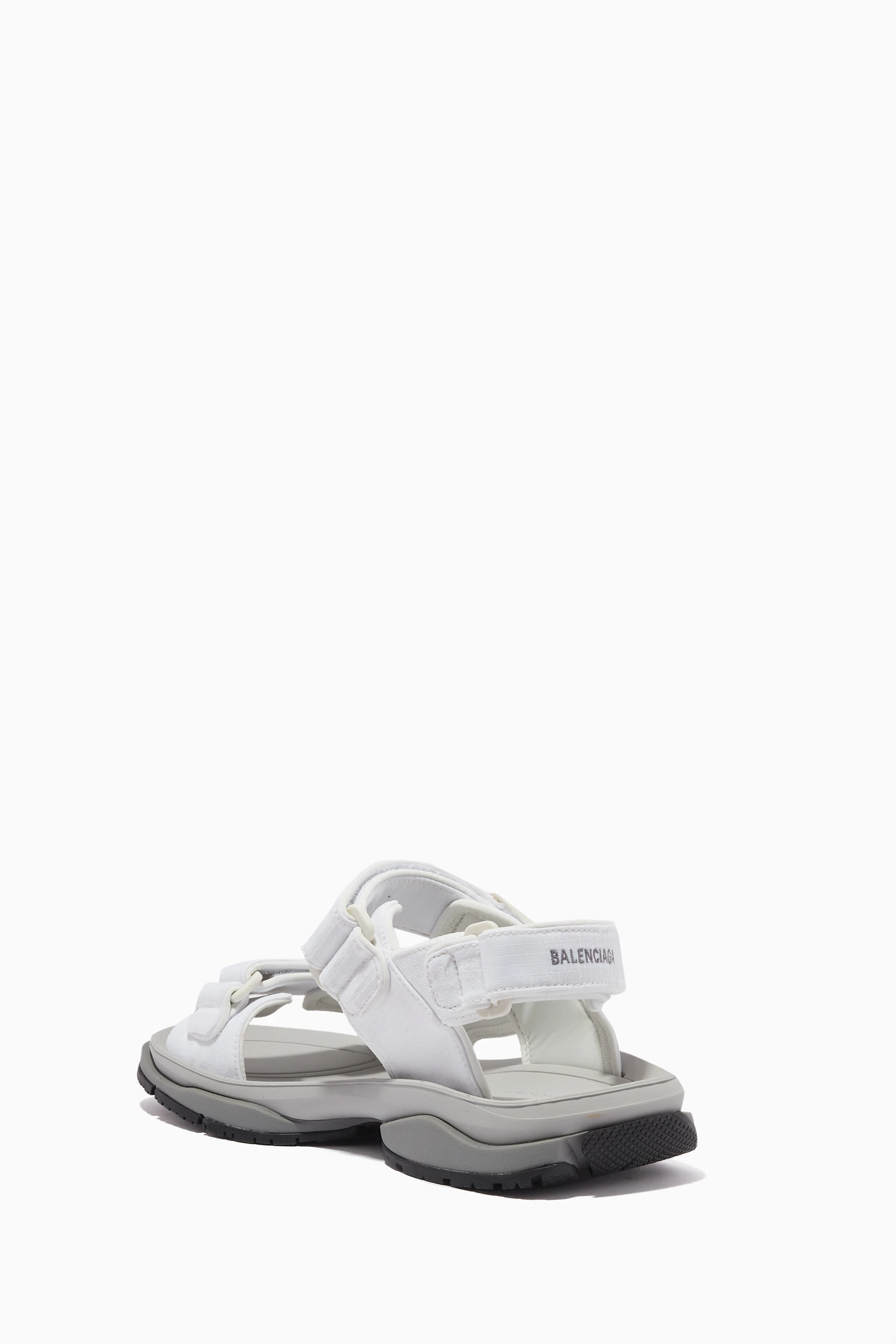 Balenciaga sandals grey discount