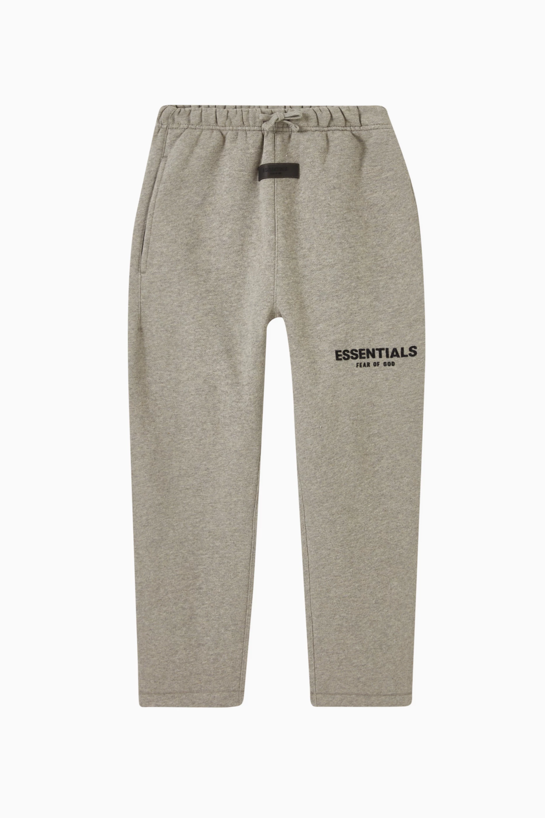 Buy Fear of God Essentials Grey Logo Sweatpants in Cotton