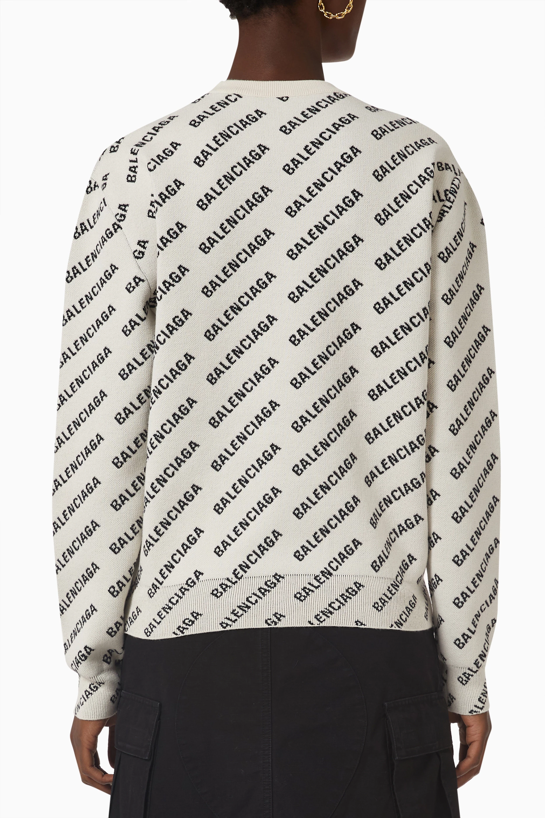Balenciaga all over cheap t shirt