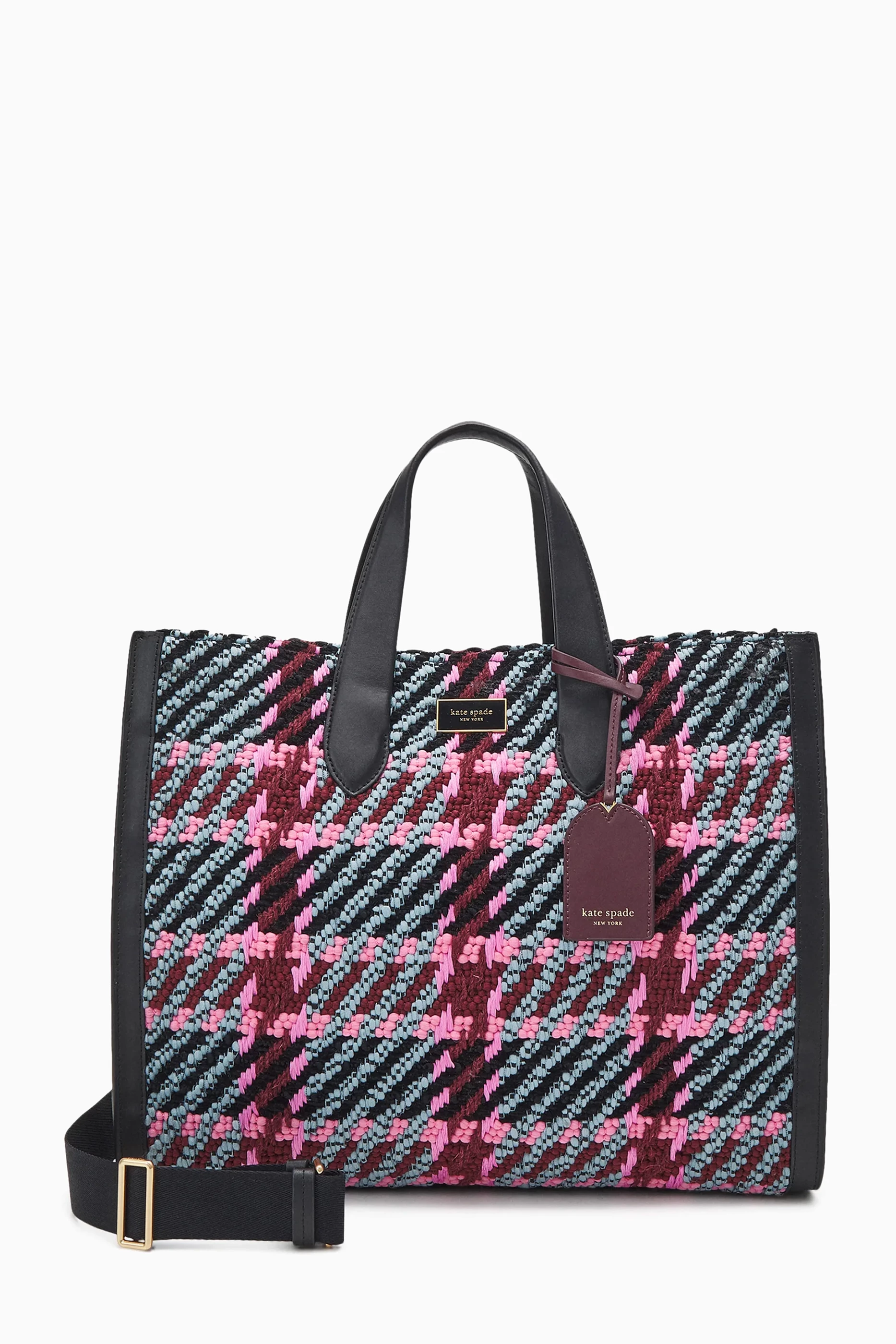 Kate spade on sale plaid tote