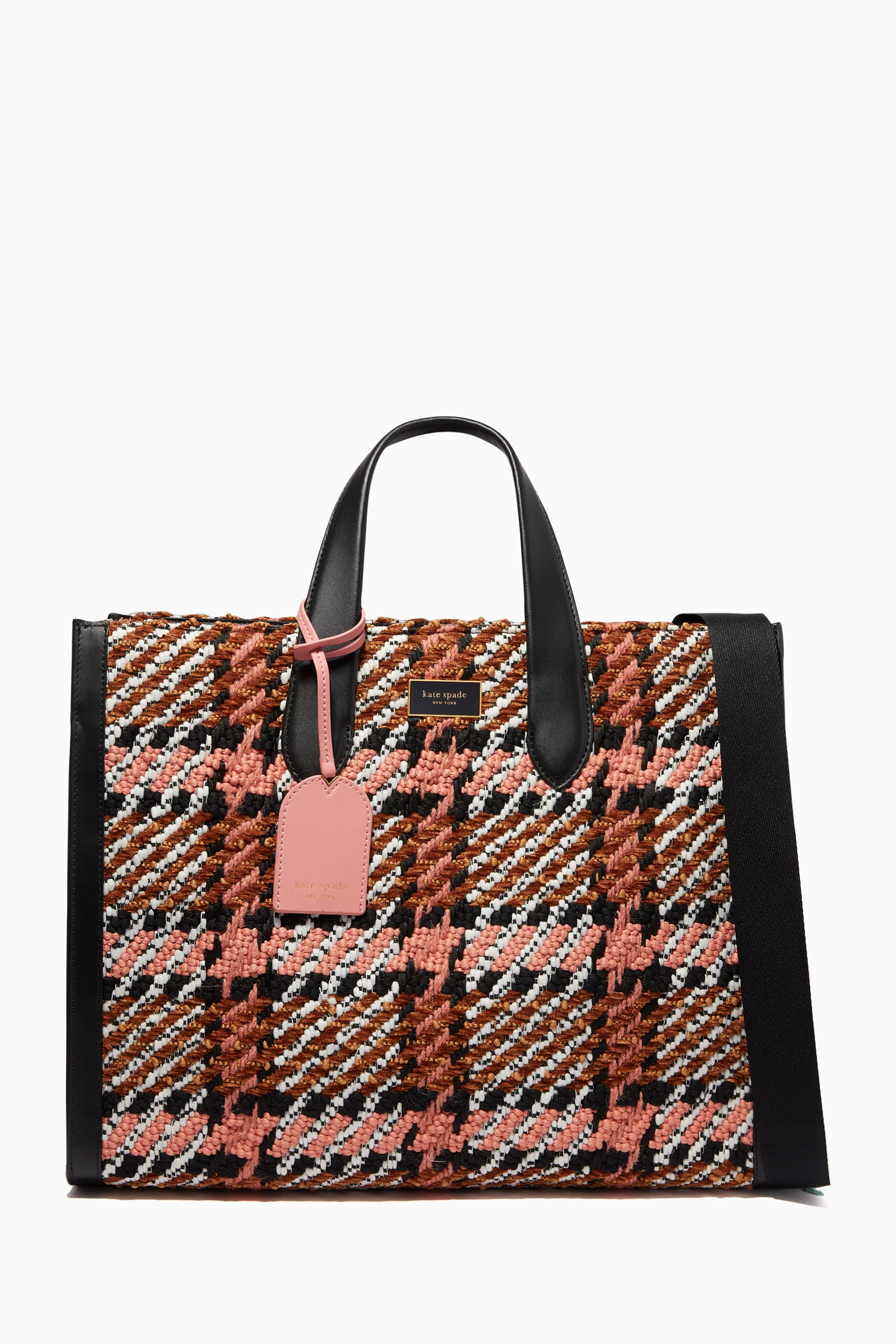 Kate spade plaid tote top
