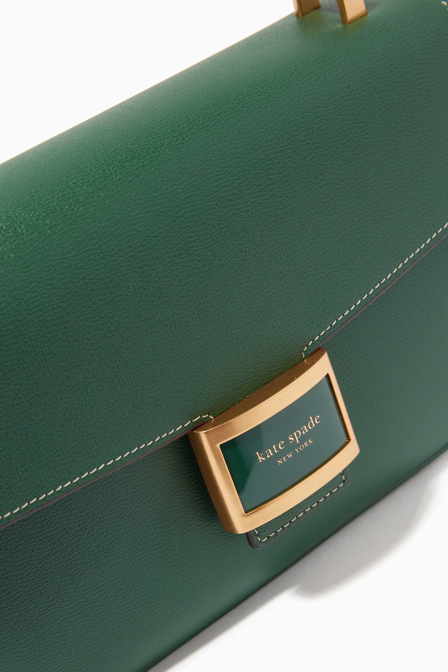 Kate spade hotsell green clutch