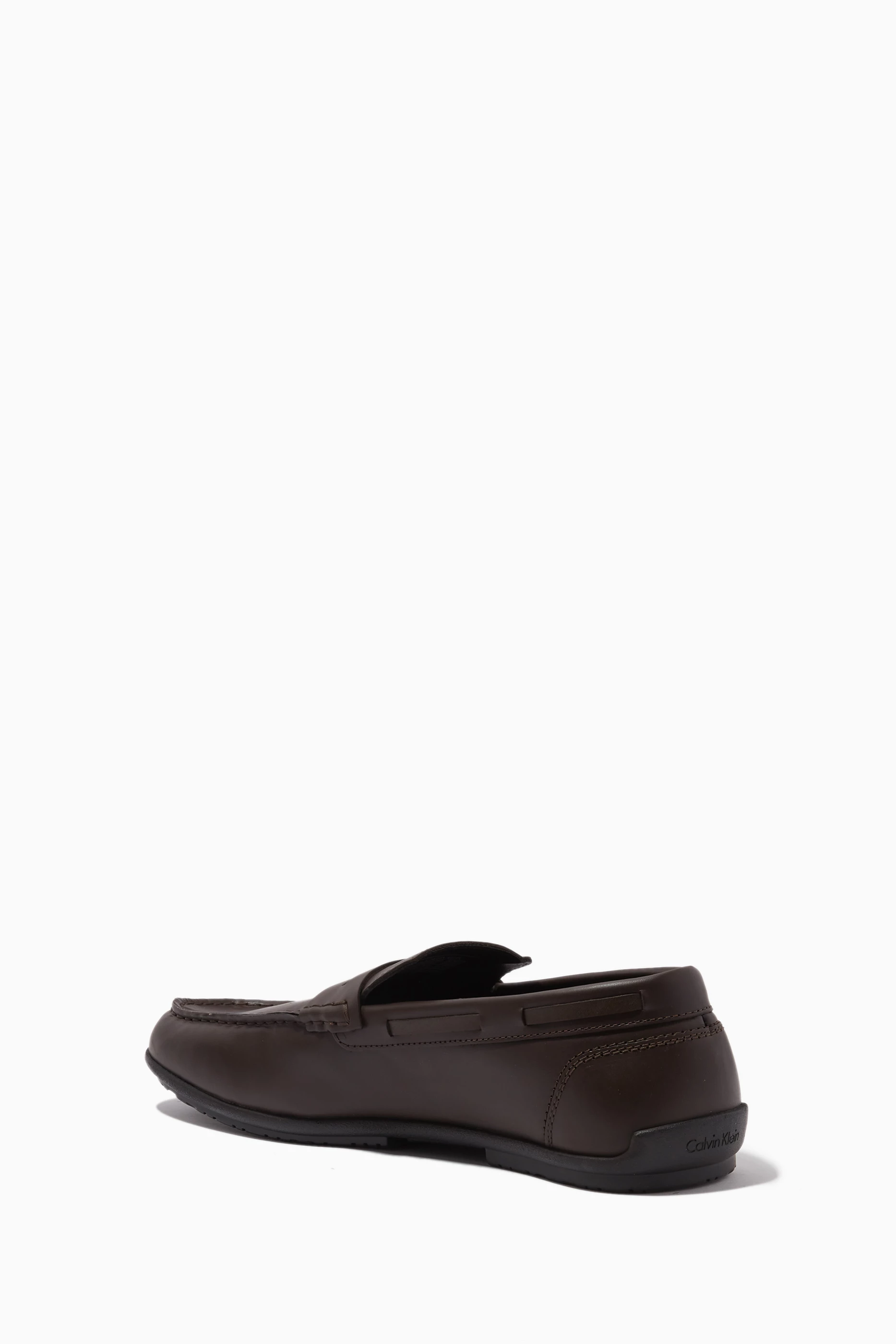 Calvin klein outlet dress shoes brown