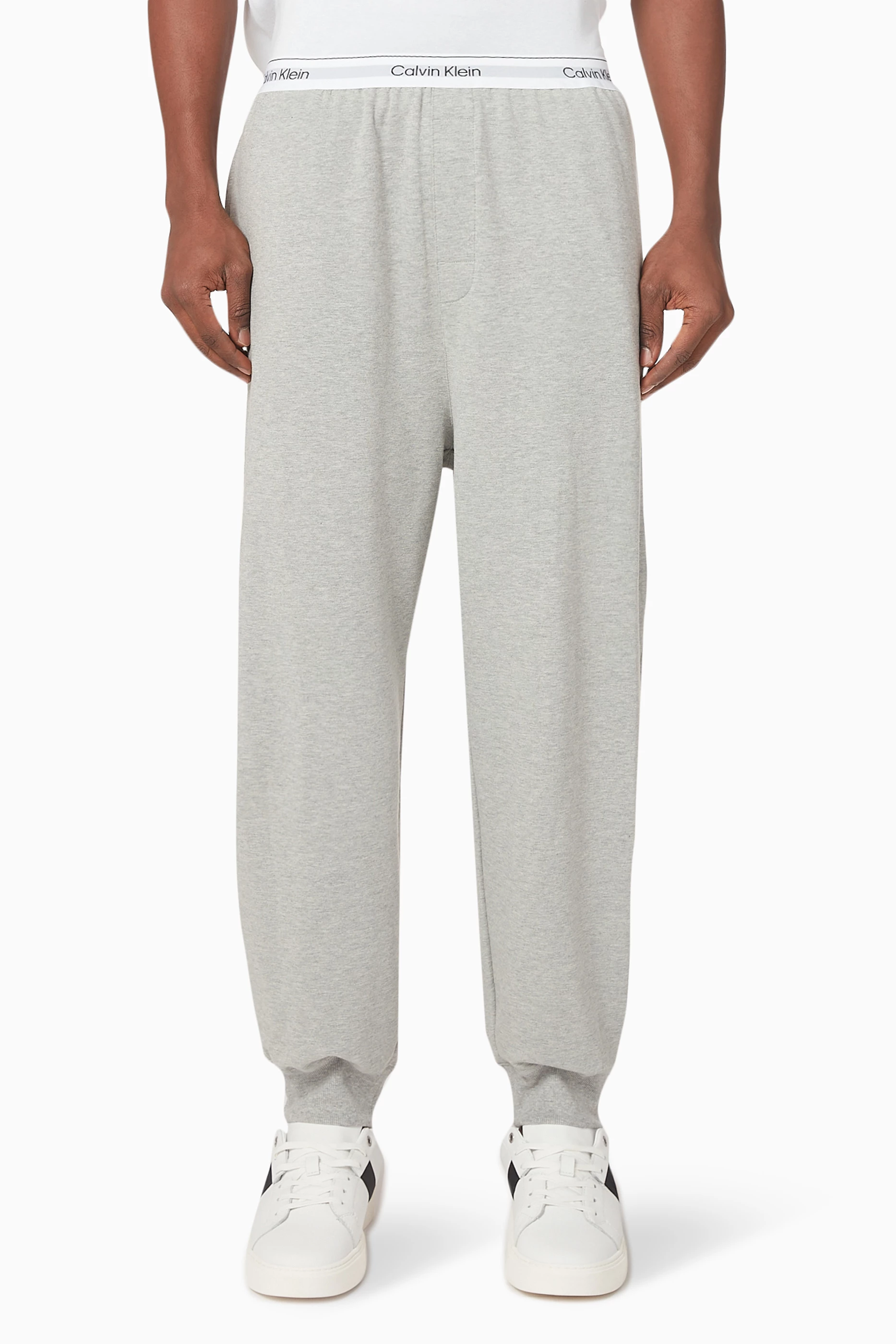 Calvin klein 2024 gray sweatpants