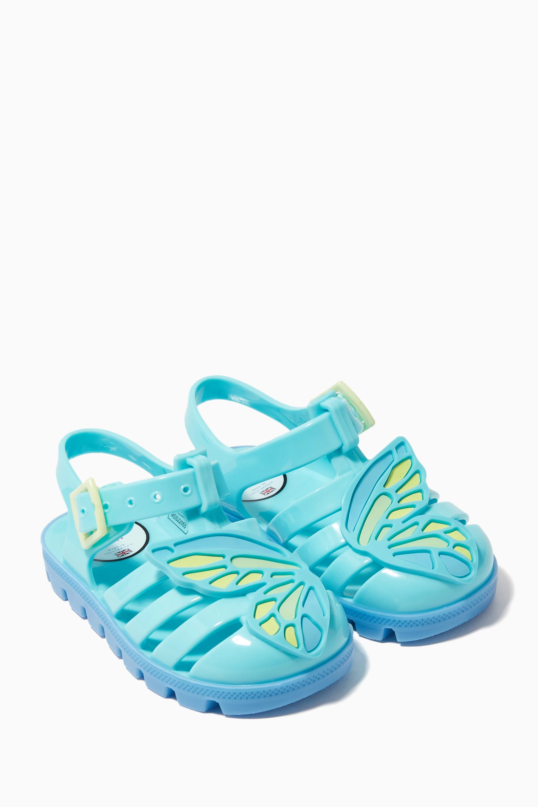 Butterfly shop jelly sandals