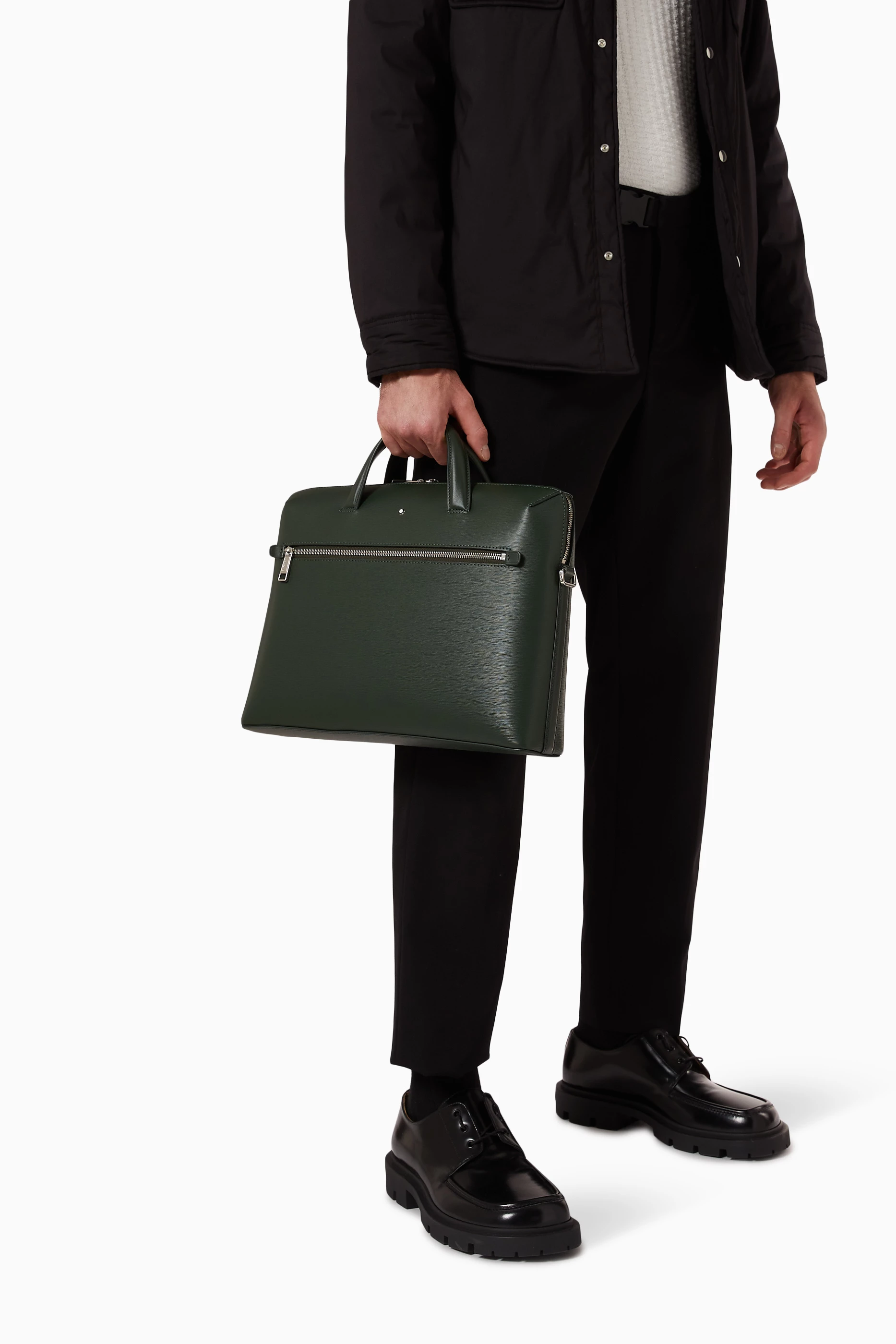 Buy Montblanc Black Meisterst ck 4810 Slim Document Case in