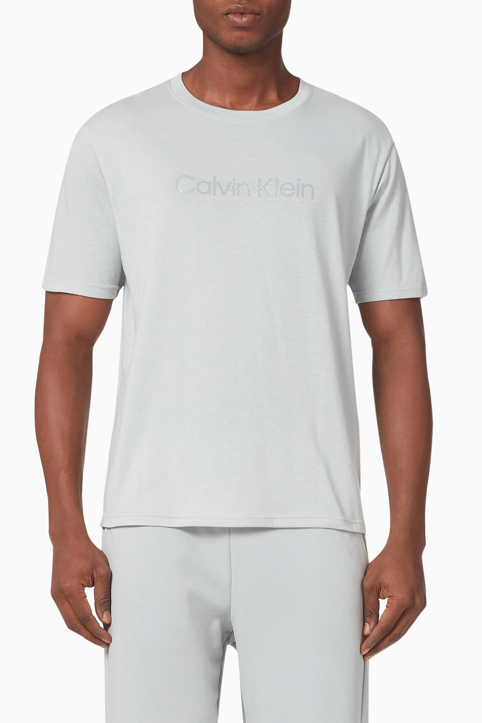 Calvin klein grey clearance t shirt