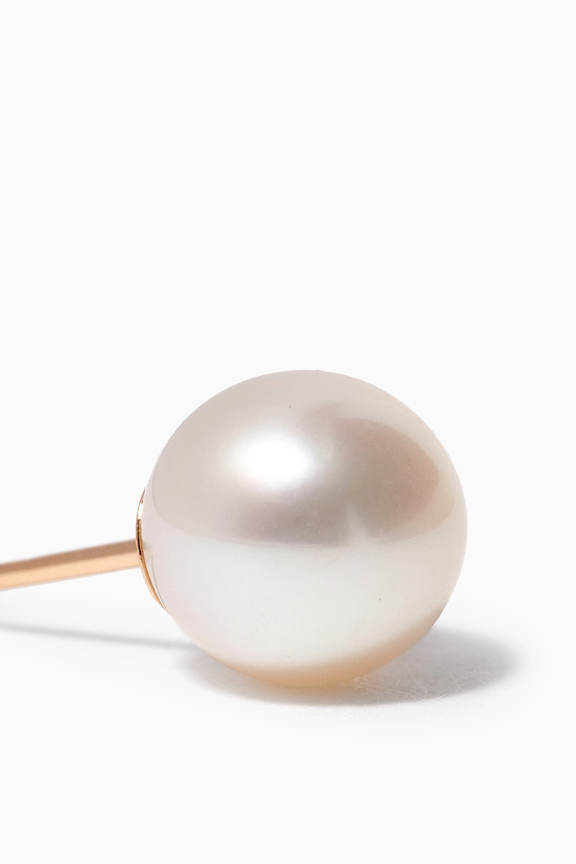 Pearl earrings 2025 stud gold