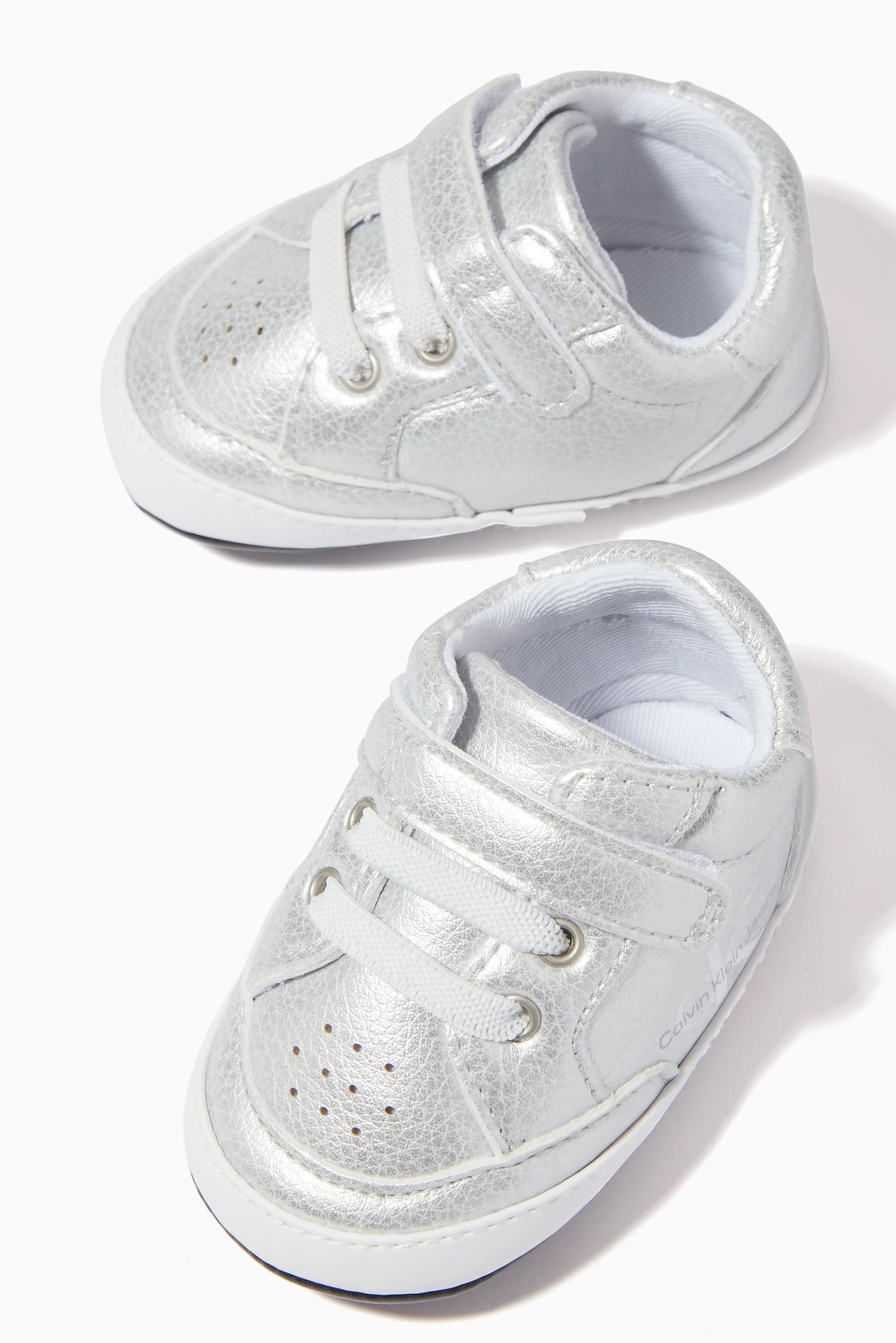 Calvin klein shoes silver clearance