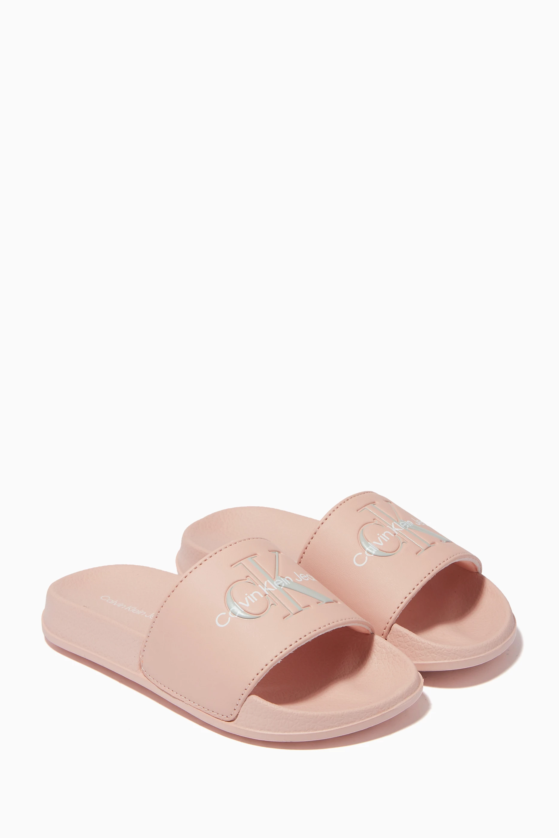Calvin klein discount pink slides