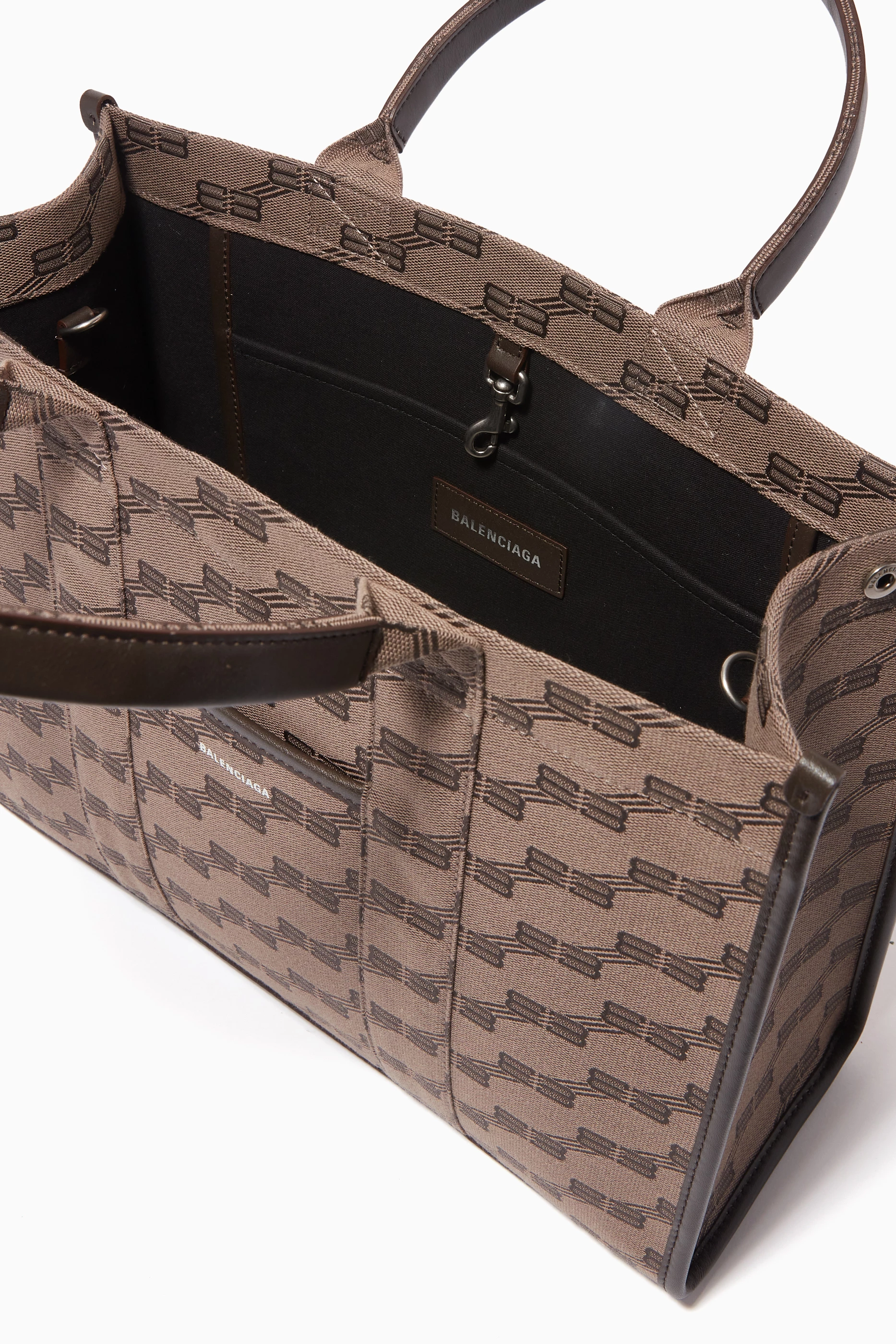 Balenciaga tote bag brown on sale