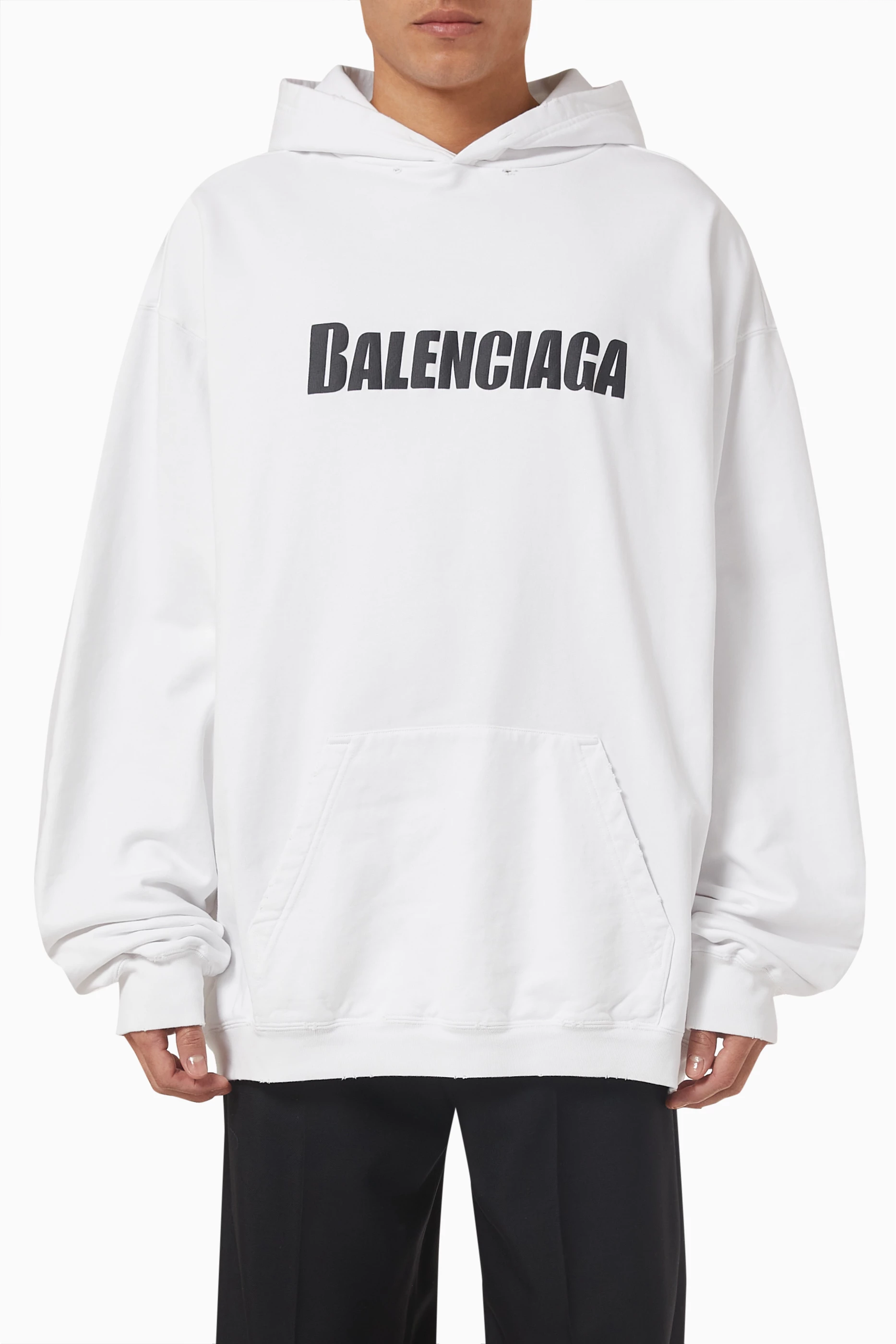Balenciaga sweatshirt sales mens white