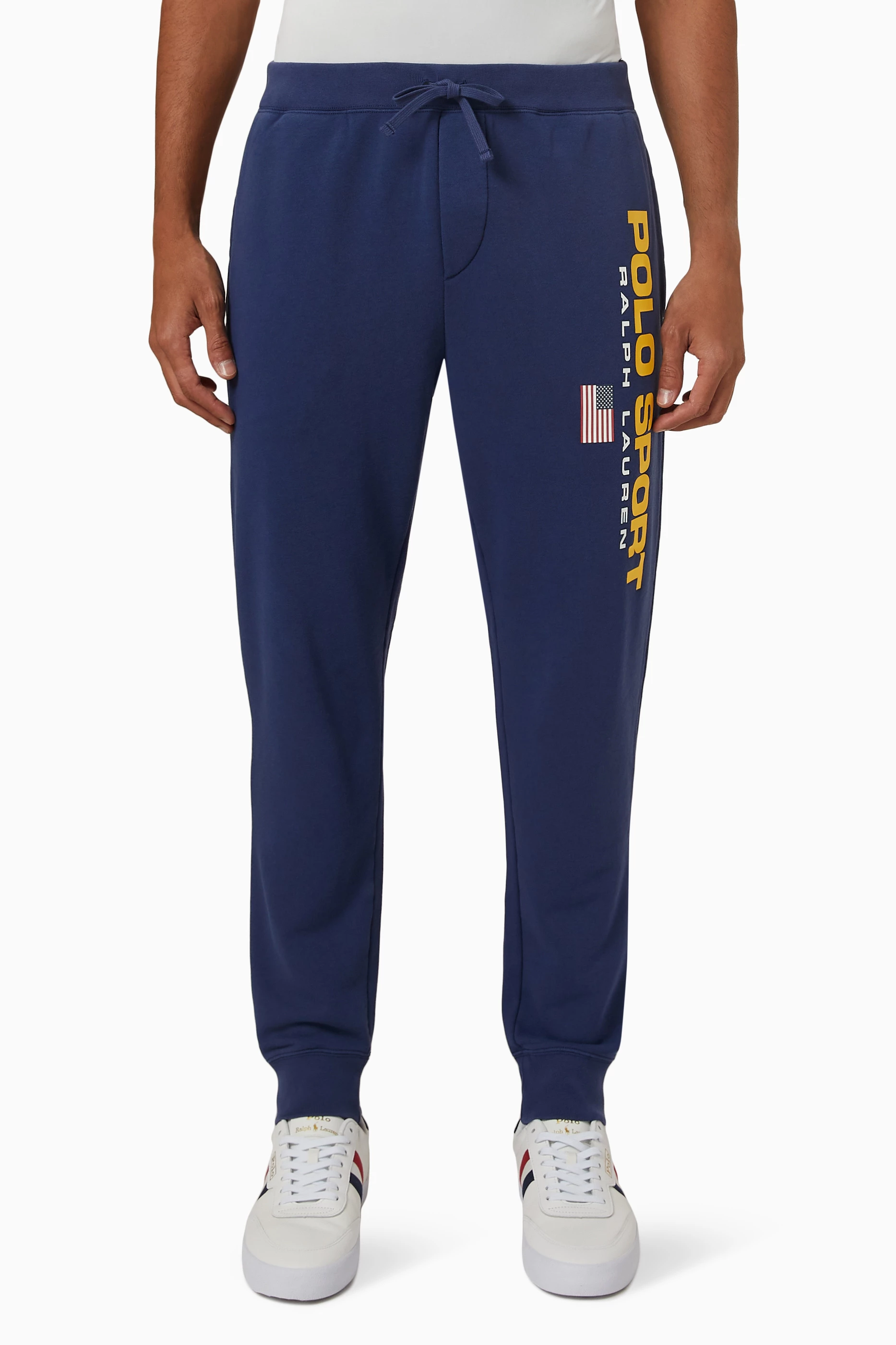 Polo best sale blue sweatpants