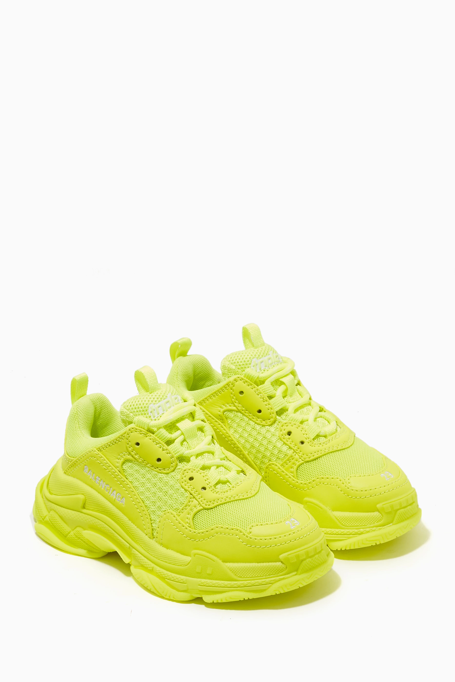 Balenciaga triple s cream yellow on sale