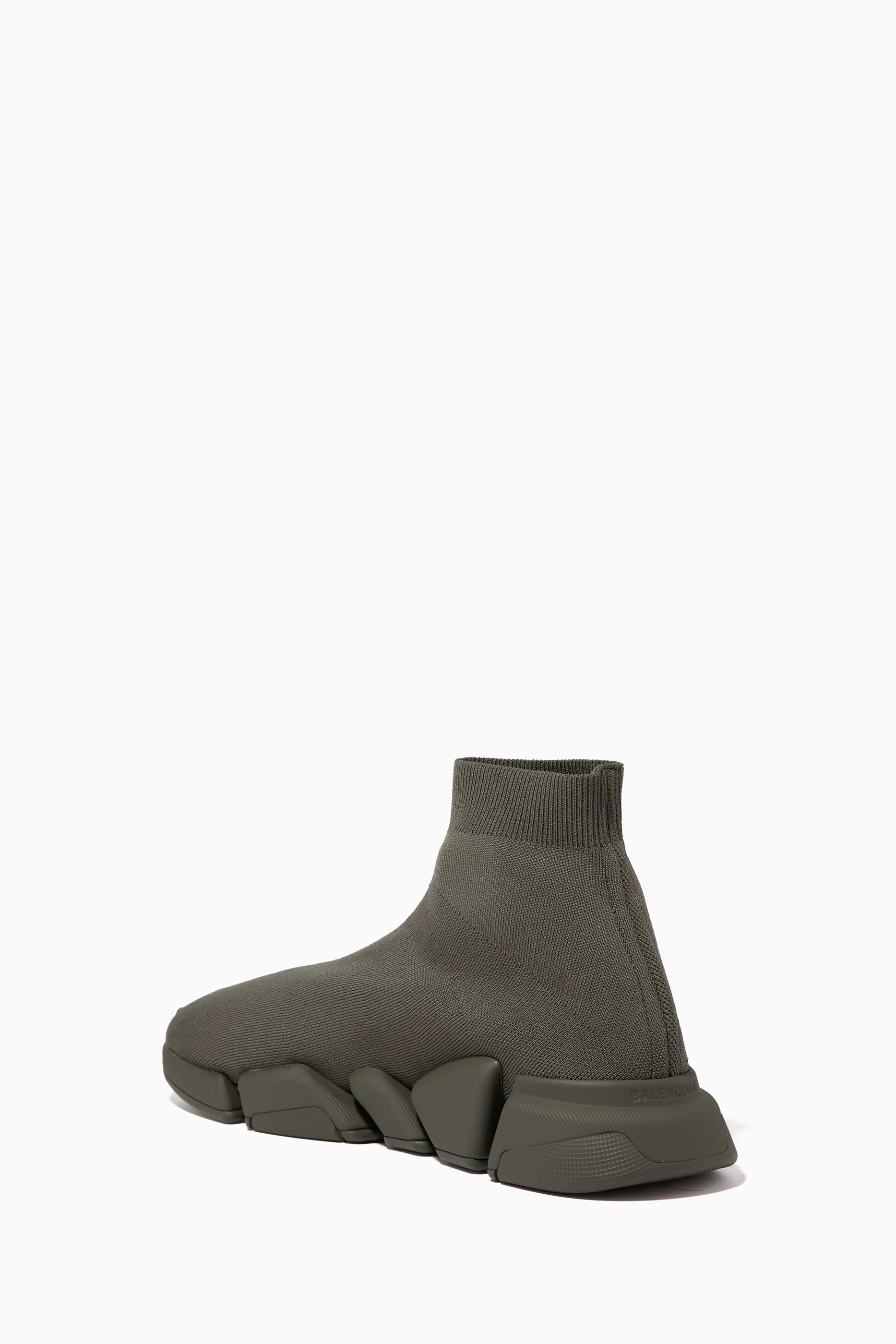Balenciaga speed trainer lime green store