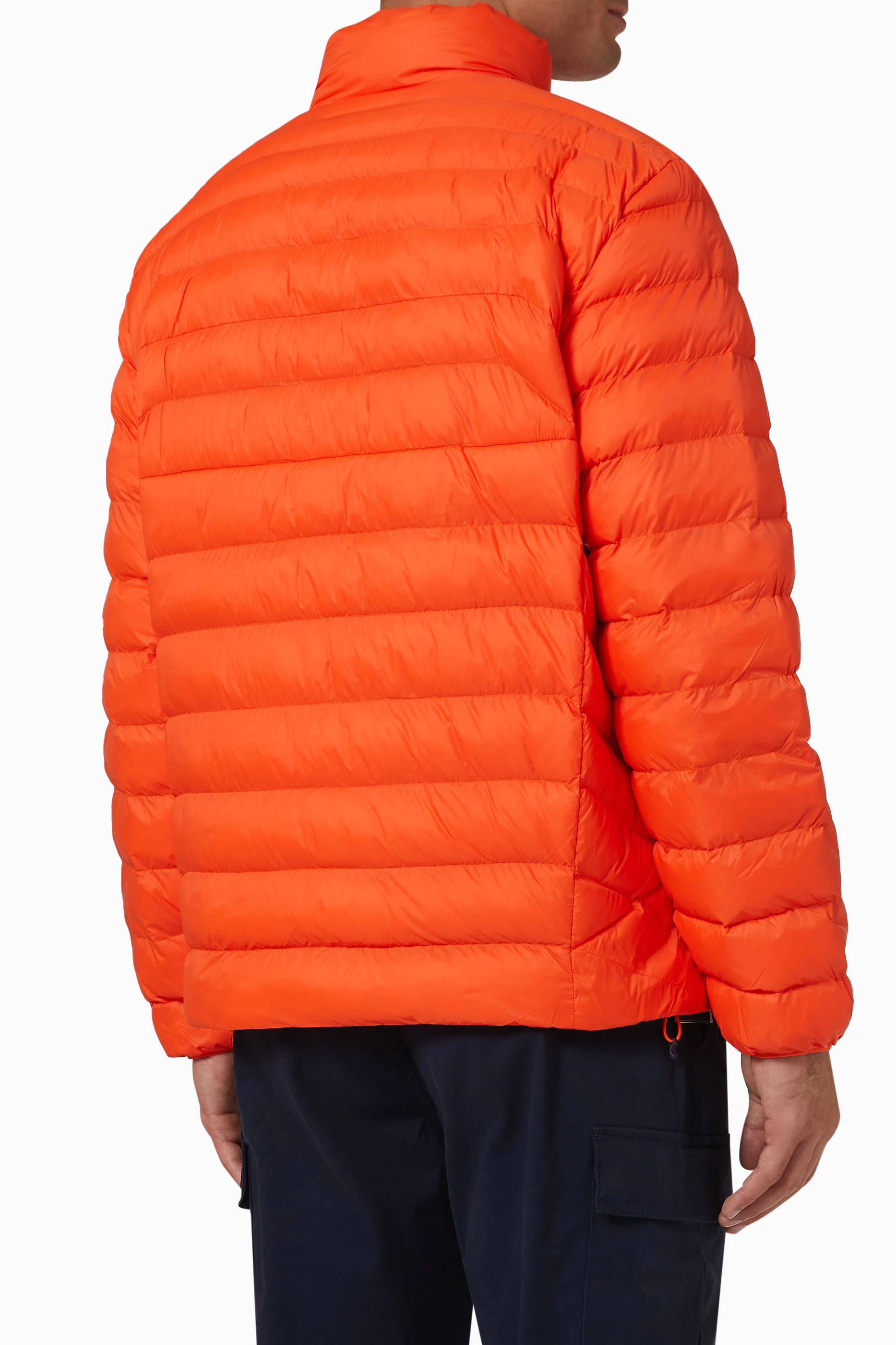 Orange deals nylon jacket