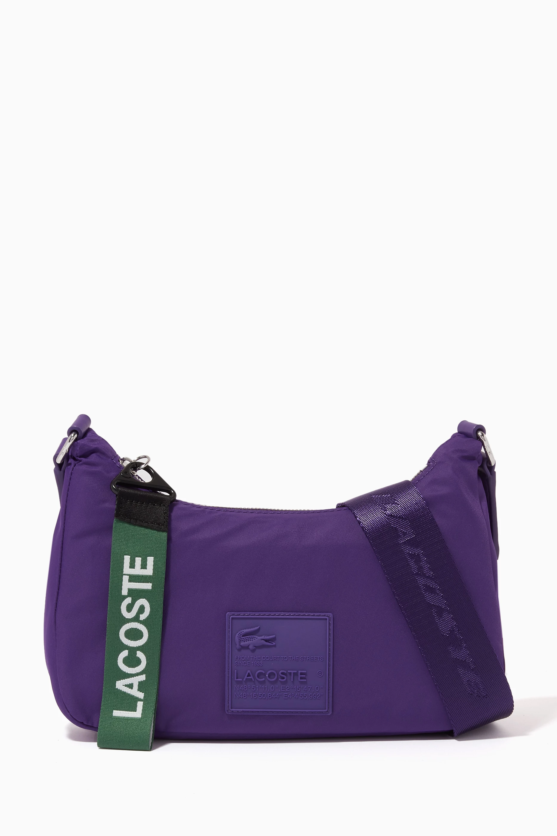 Lacoste deals purple bag