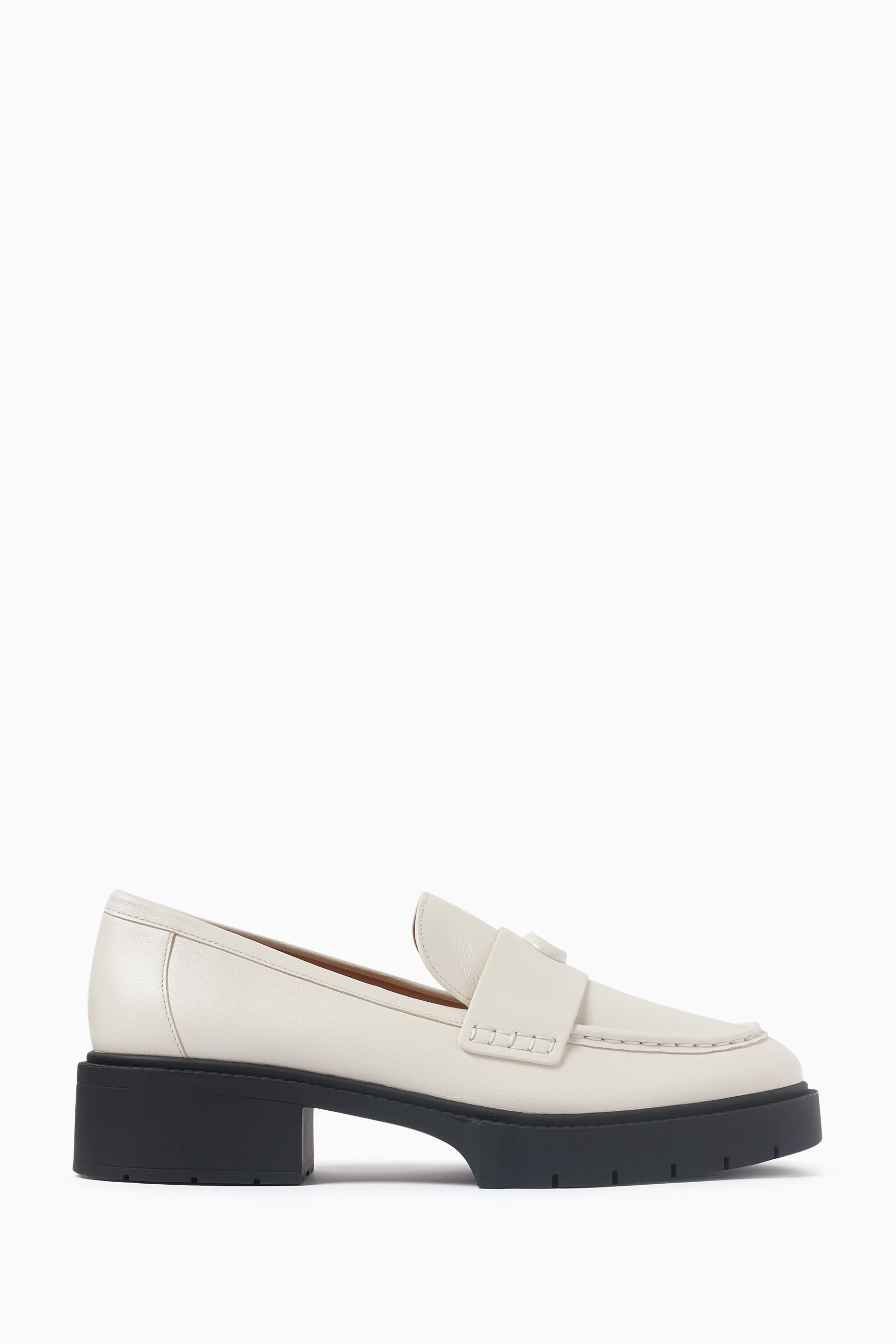 White clearance loafers women