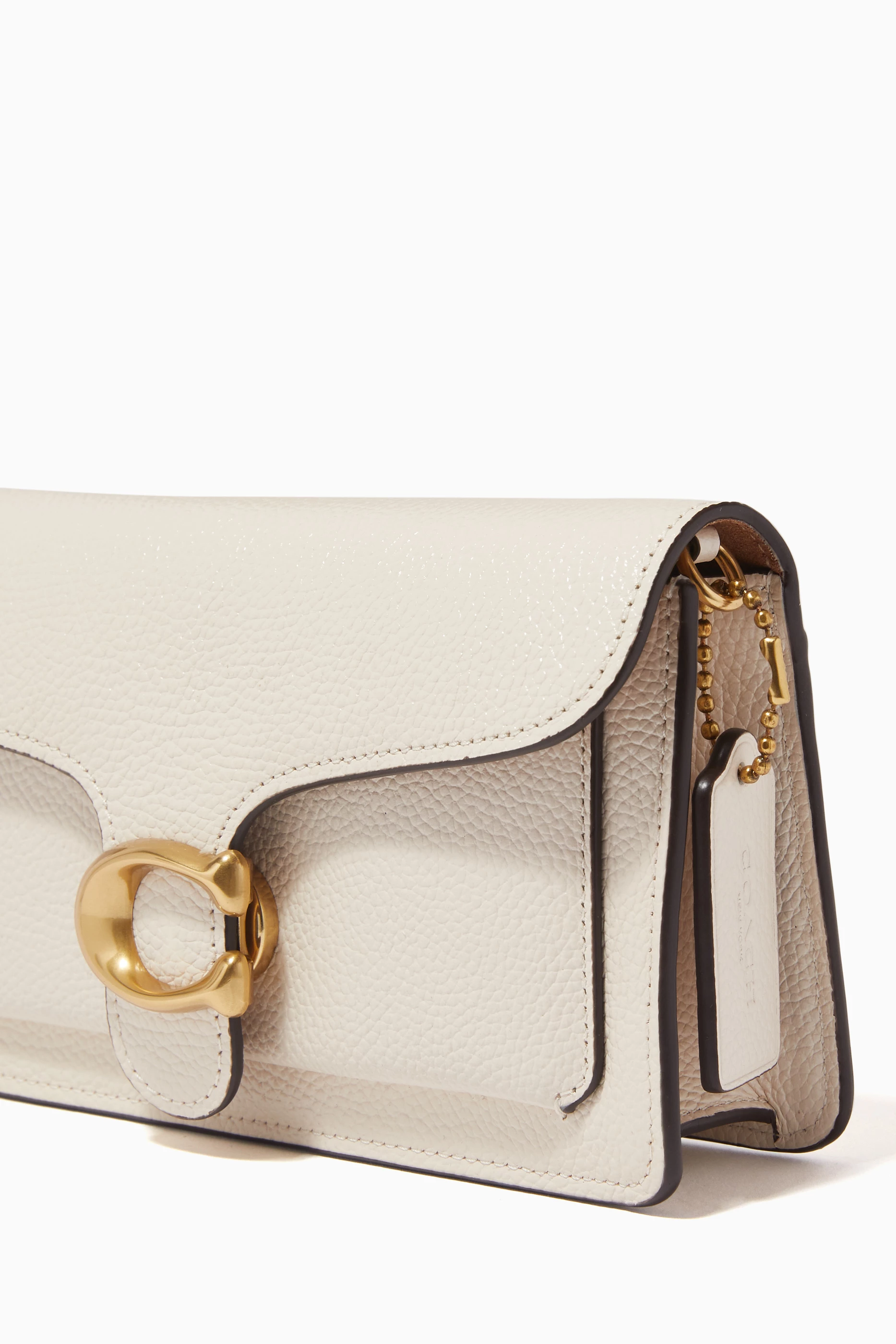 Tabby coach white hot sale