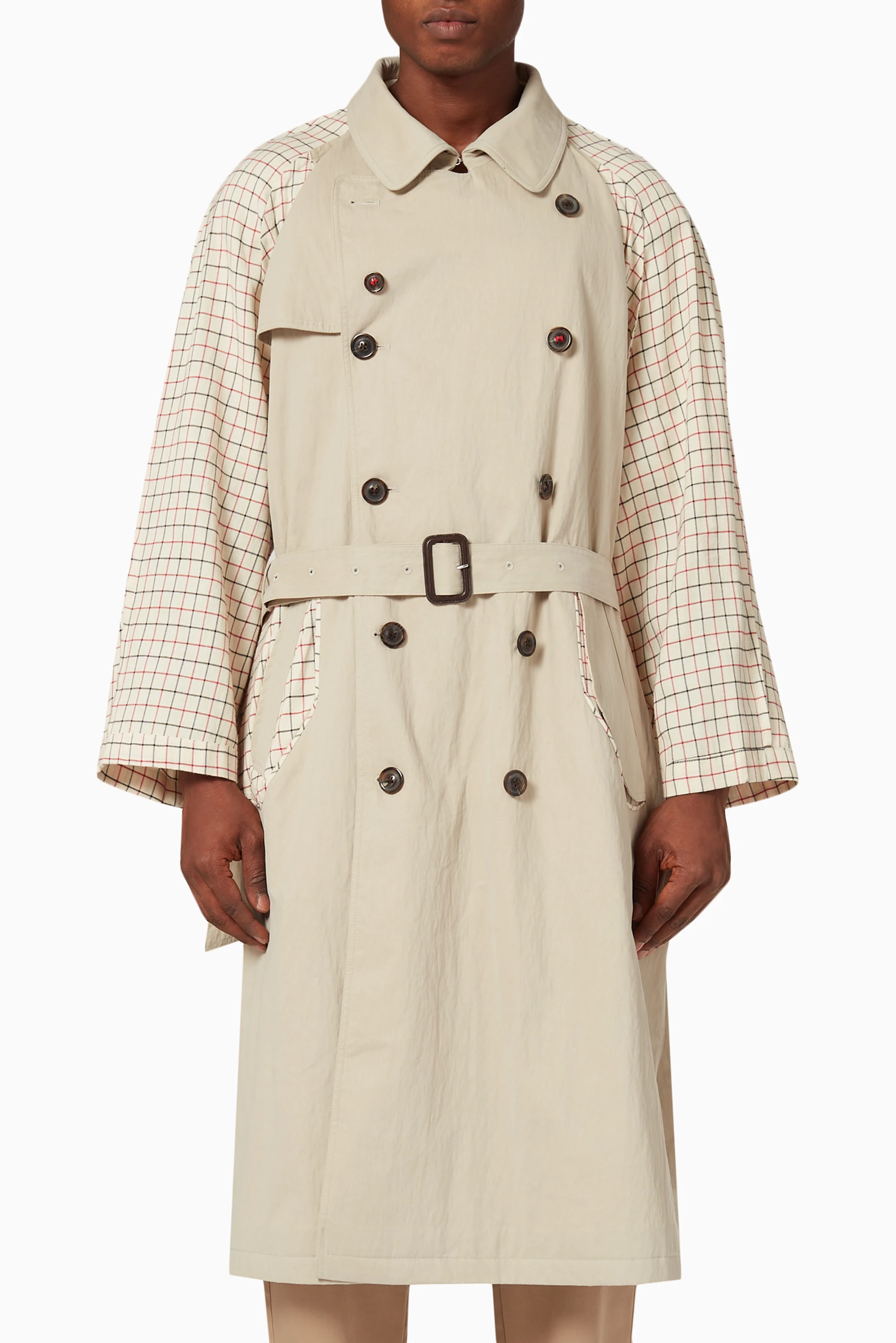 Oversized trench coat sales mens