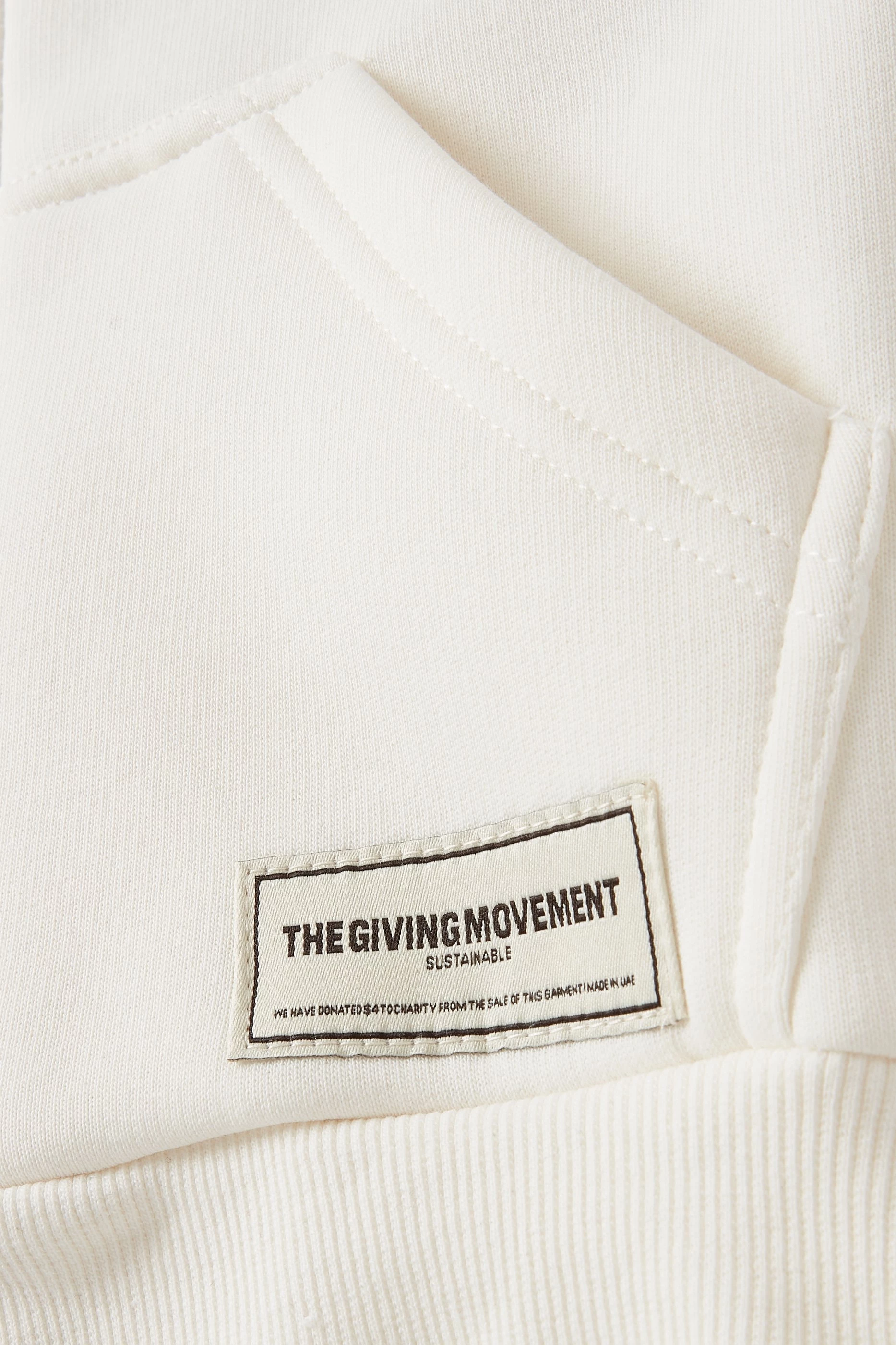 Regular-Fit LA Organic Fleece Zip Hoodie – The Giving Movement I