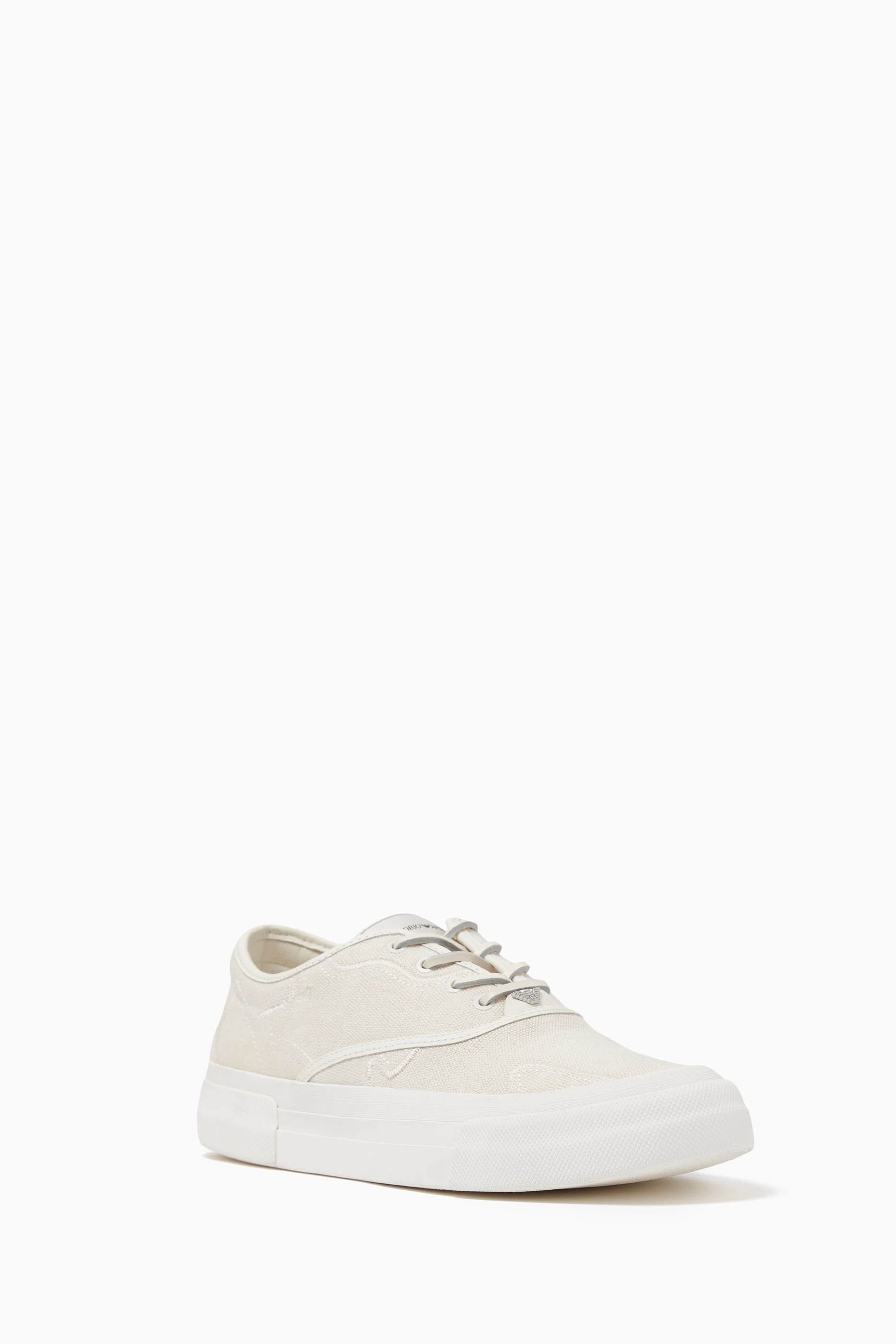 Maison kitsune 2025 canvas sneakers