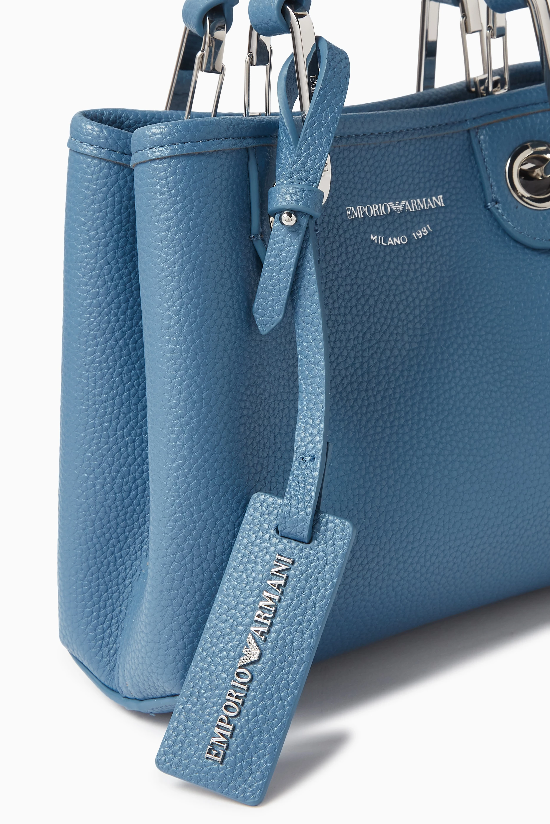 Emporio armani blue bag store