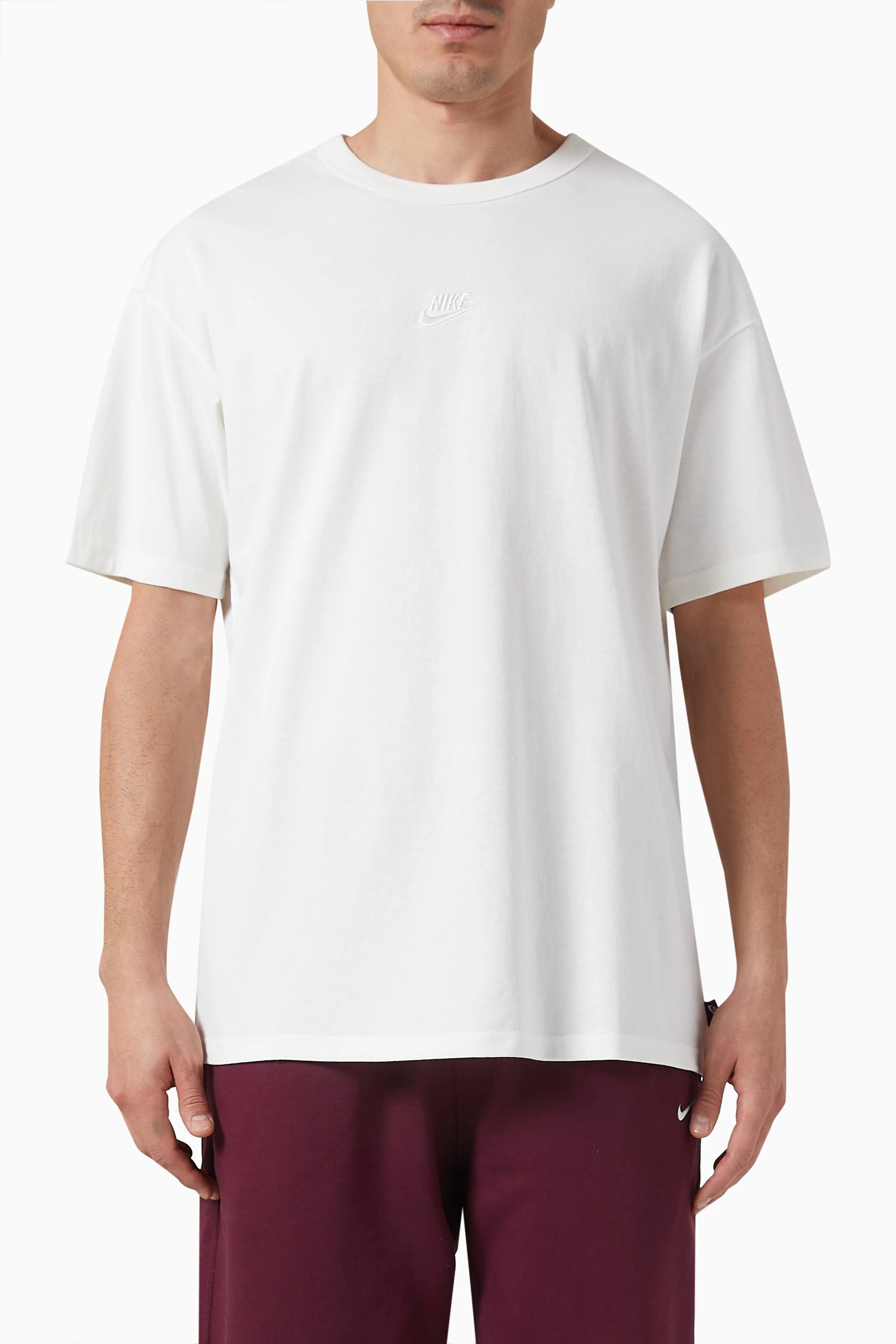 Grey nike cheap t shirt