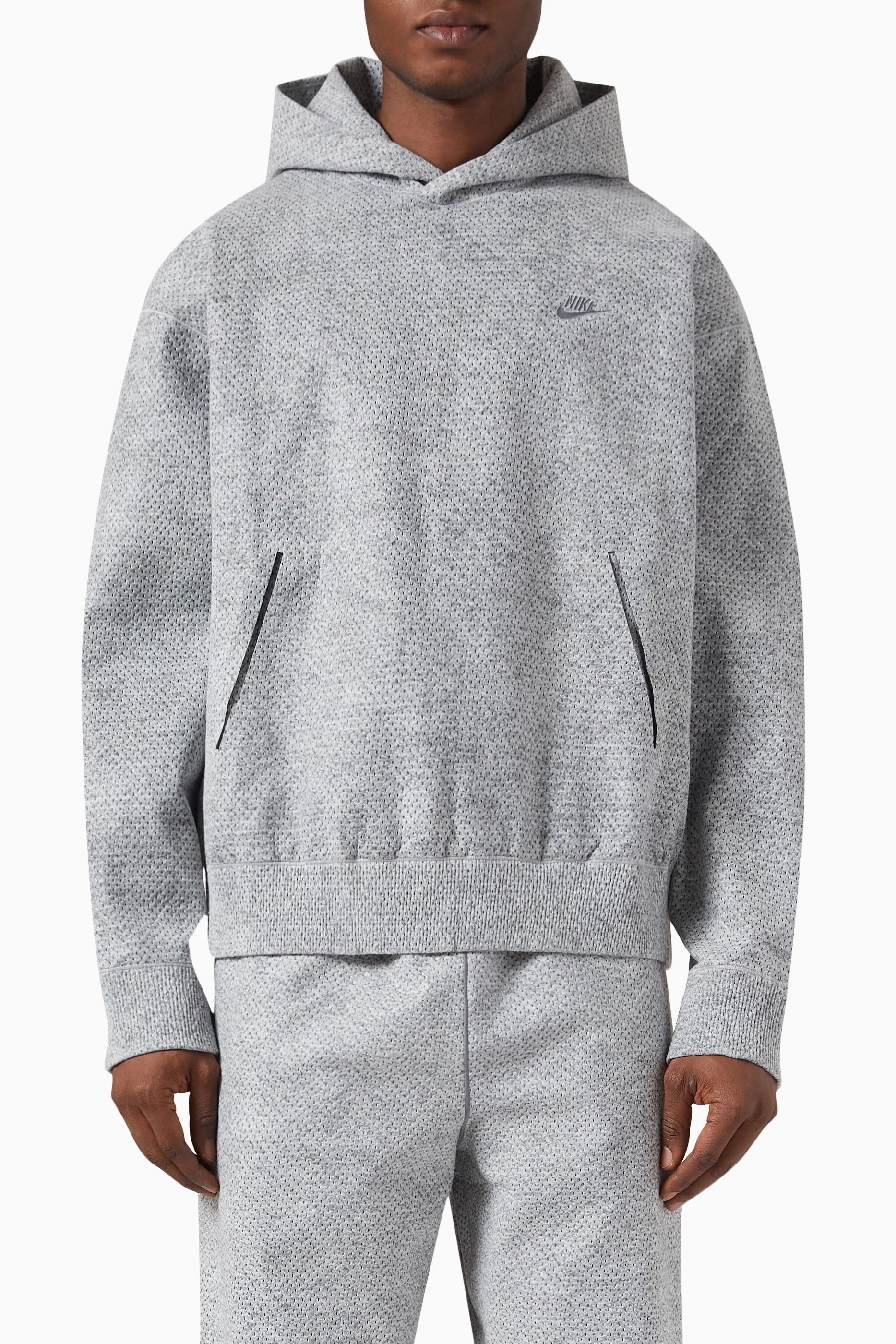 Mens grey hotsell nike sweatshirt