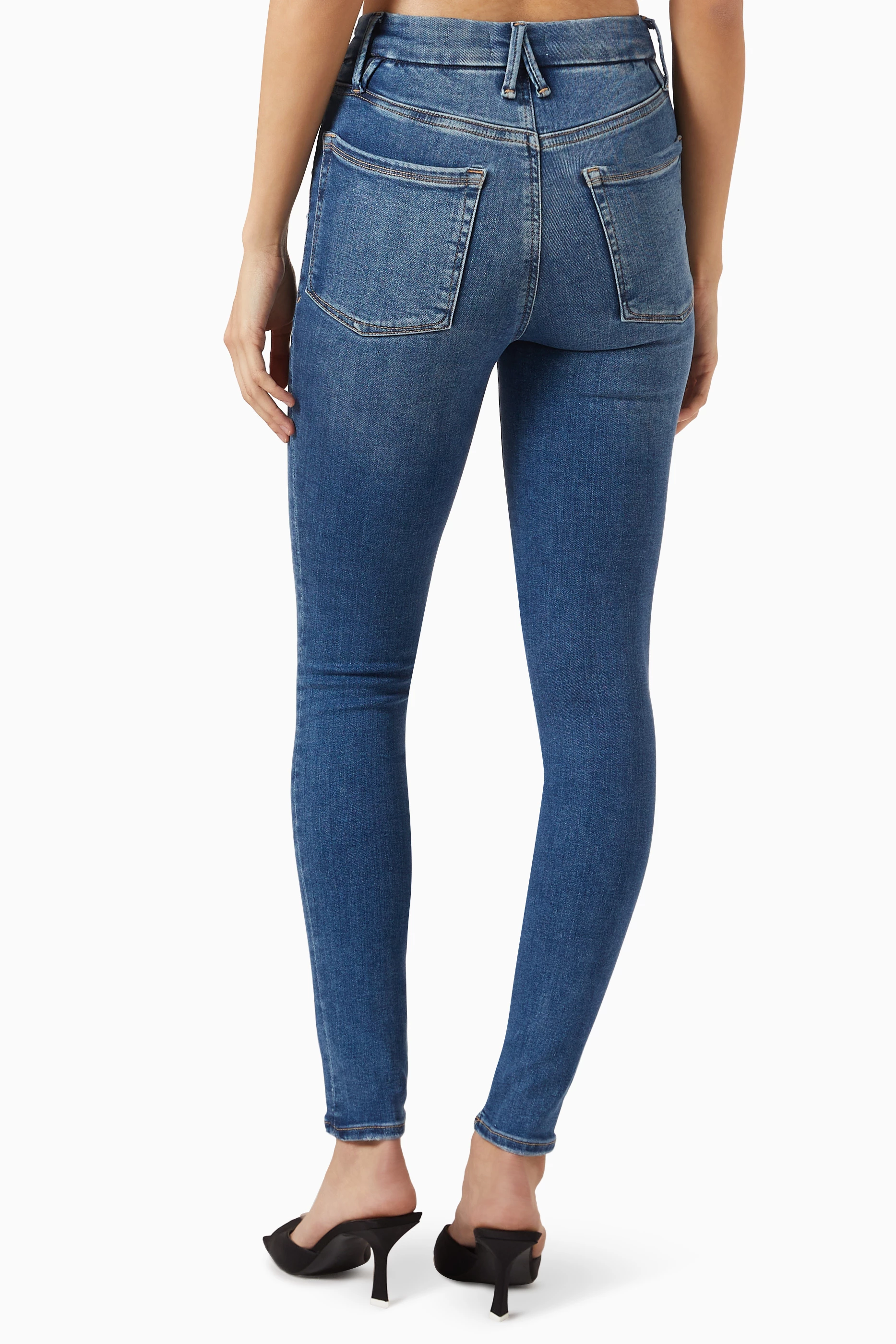 High water cheap skinny jeans