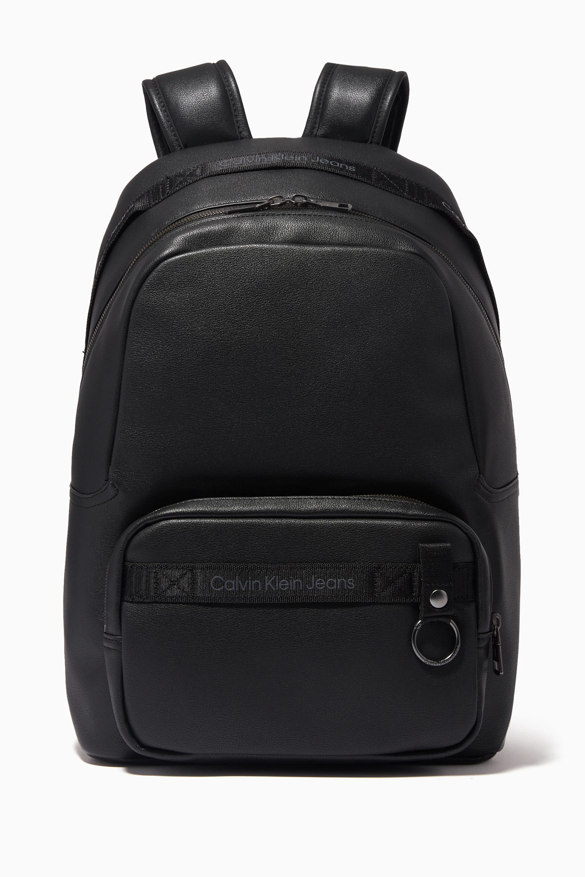 Calvin klein mens new arrivals leather backpack