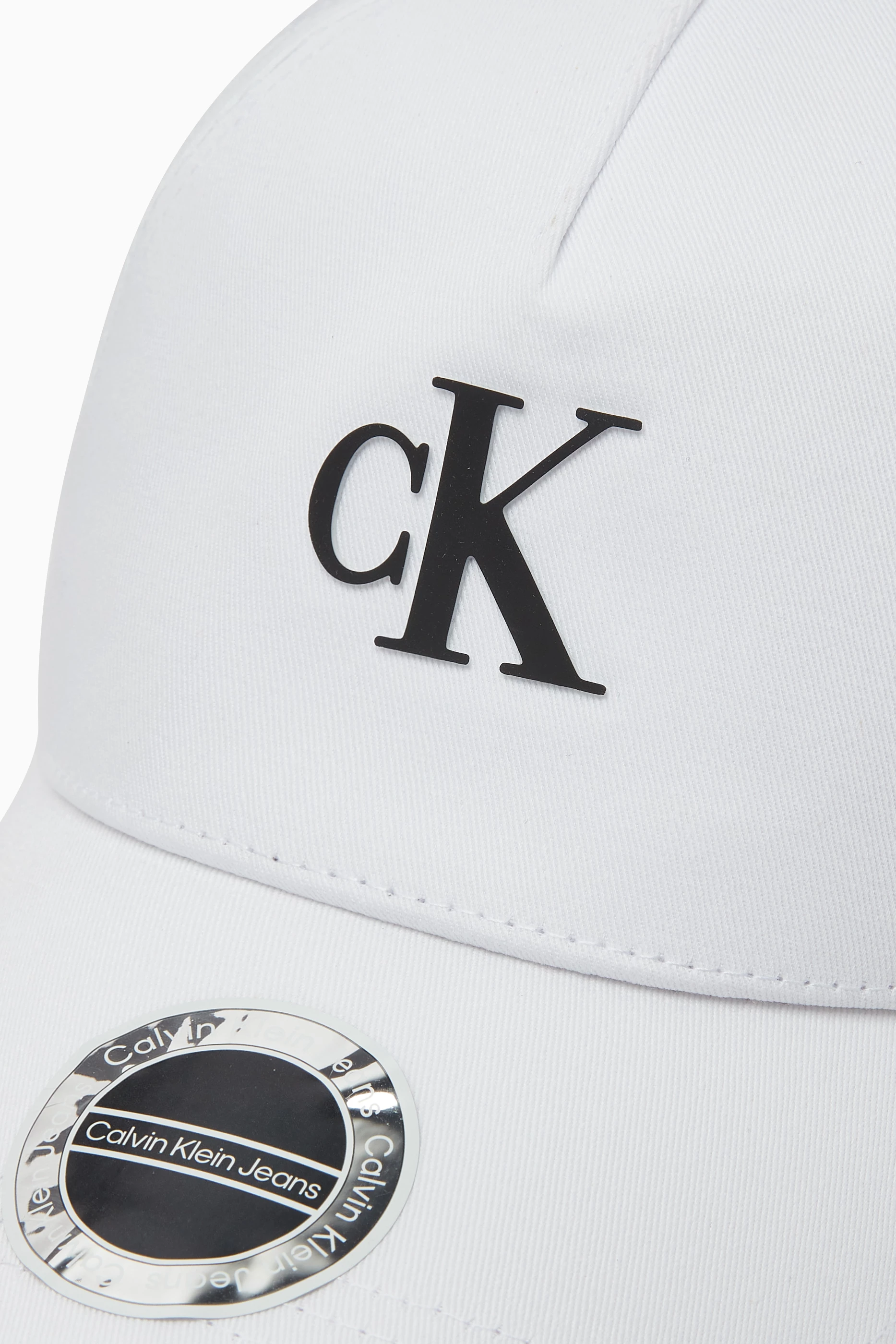 Calvin klein sale monogram cap