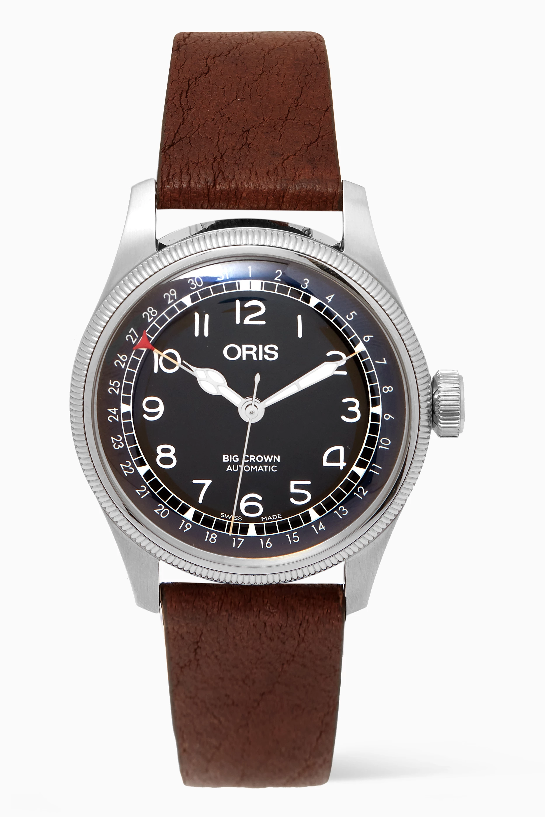 Oris big crown sales pointer date black