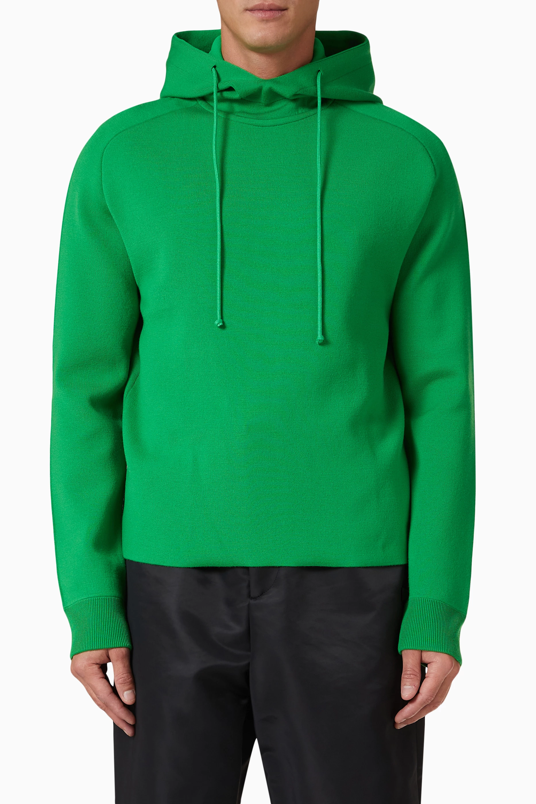 Buy Bottega Veneta Green Sweatshirt in Double Merino Wool for MEN in UAE |  Ounass