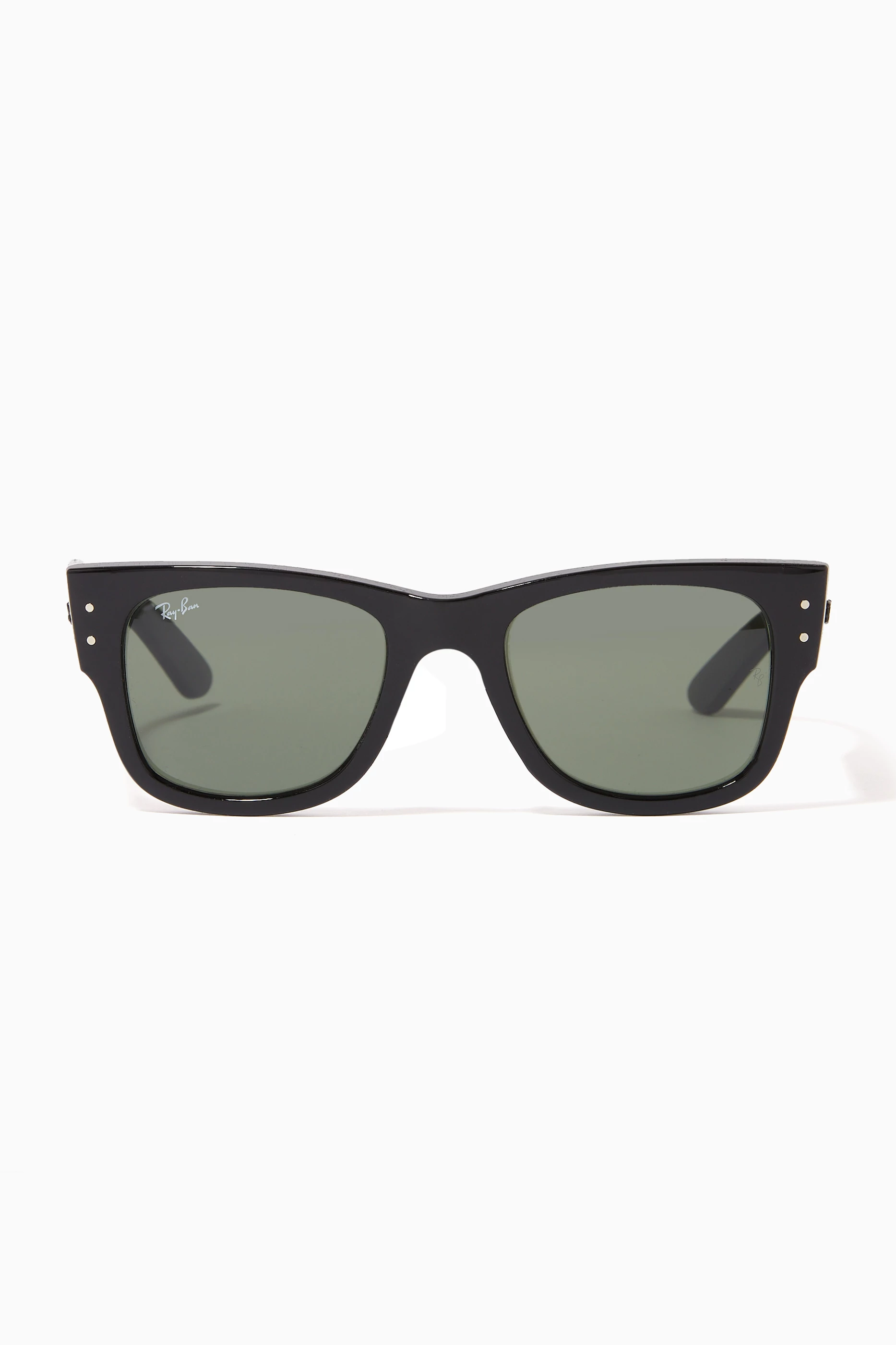 Buy Ray Ban Black Classic G 15 Square Sunglasses in Acetate for