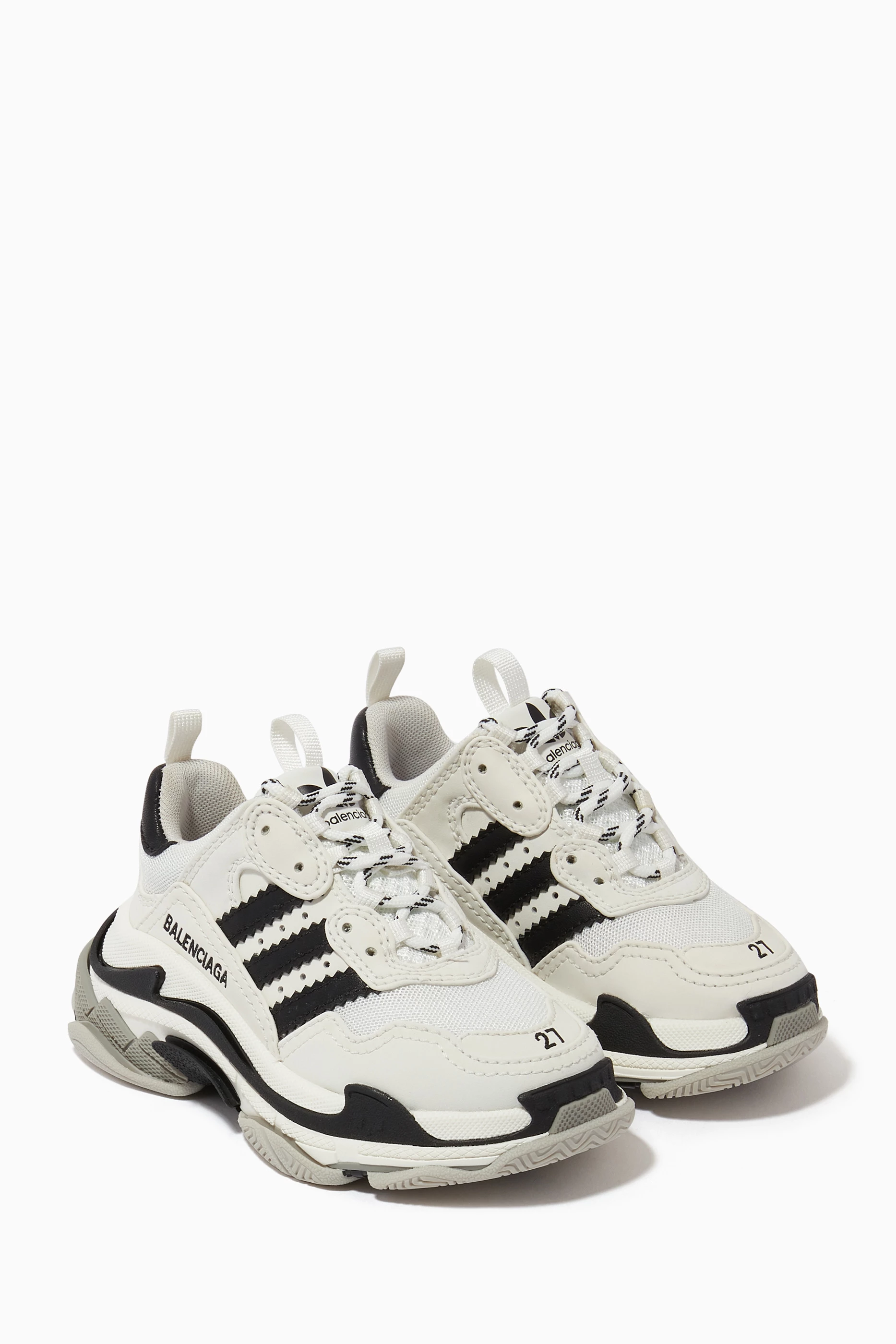 Balenciaga triple s white size 37 online